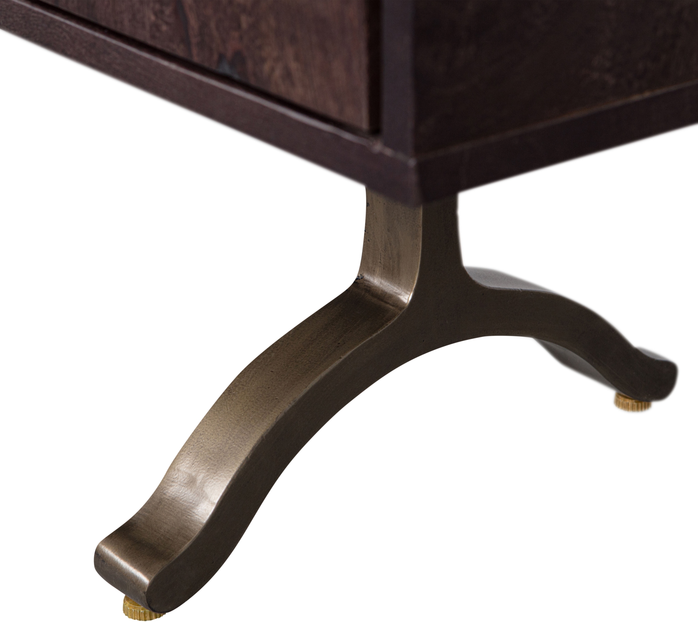 WOOOD Sideboard »Draw mit Massivmangoholz und 3D-Türmuster B 180 x T 40 x H 70 cm« 2 Kabelöffnungen, Tragkraft Deckplatte 35 kg, einfach zu montieren