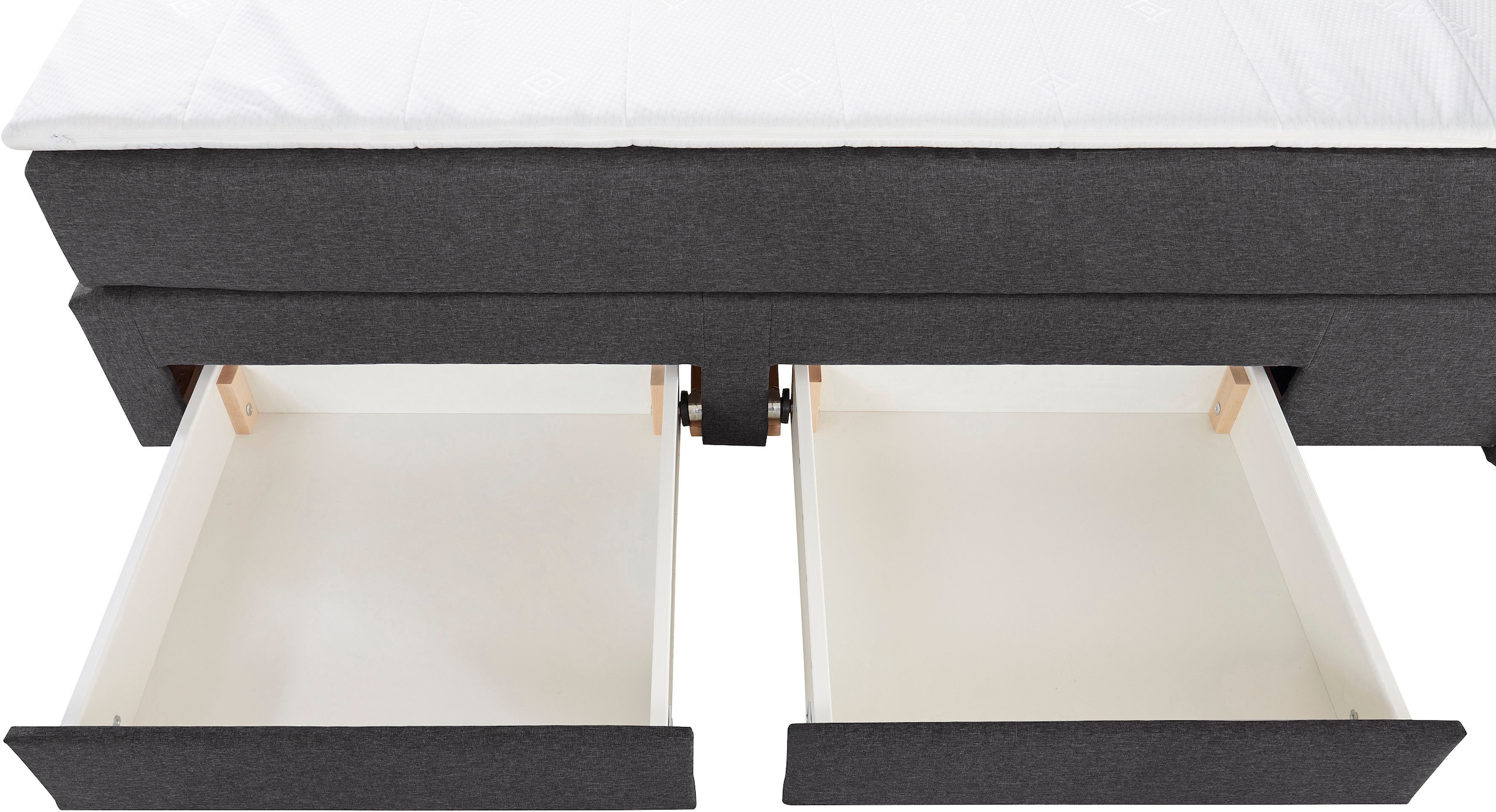 Home affaire »Luan« Schubkästen, LED-Beleuchtung und Topper, in Breite 120 cm und 180 cm