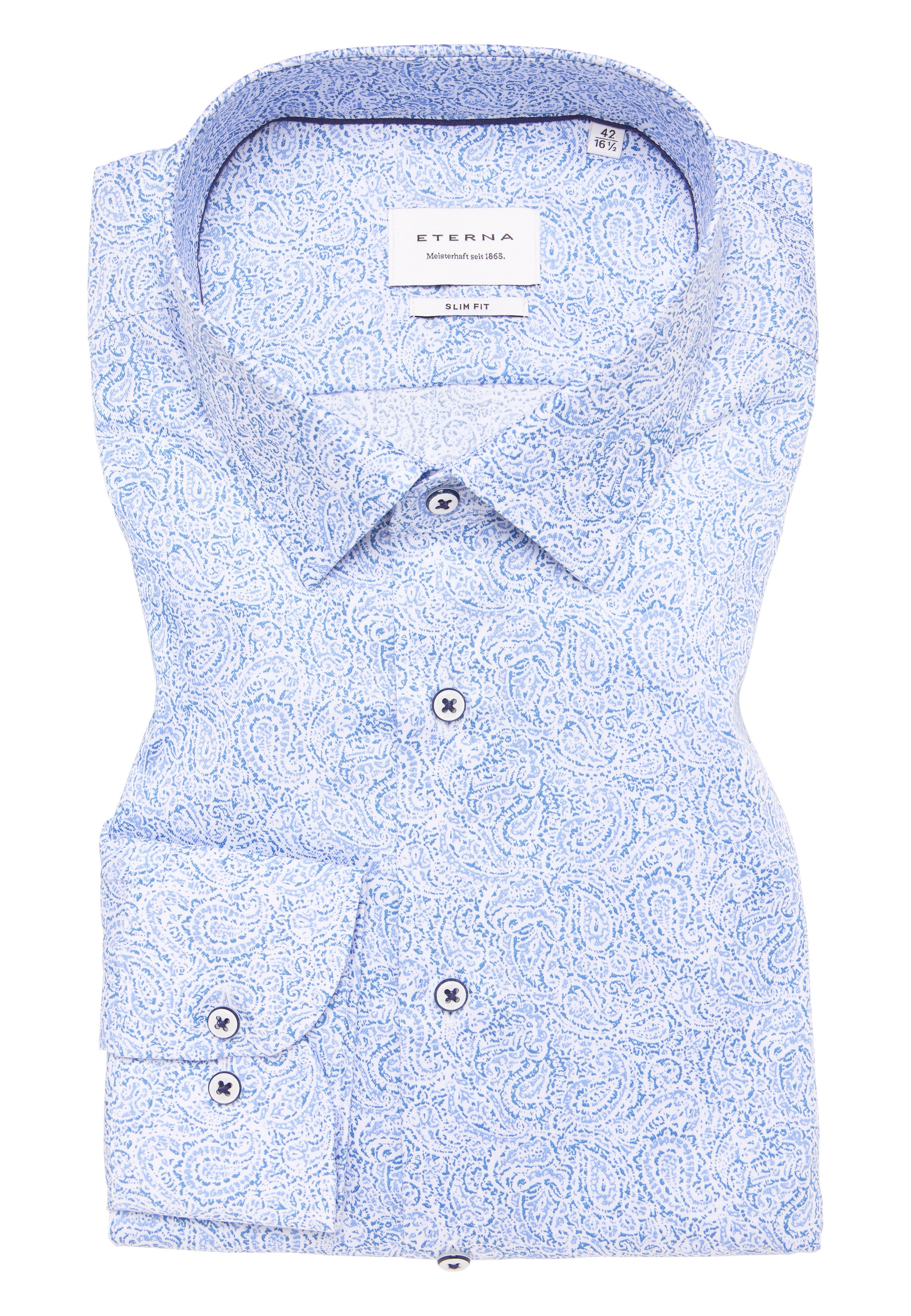 Eterna Chemise à manches longues »SLIM FIT« NON IRON (bügelfrei)