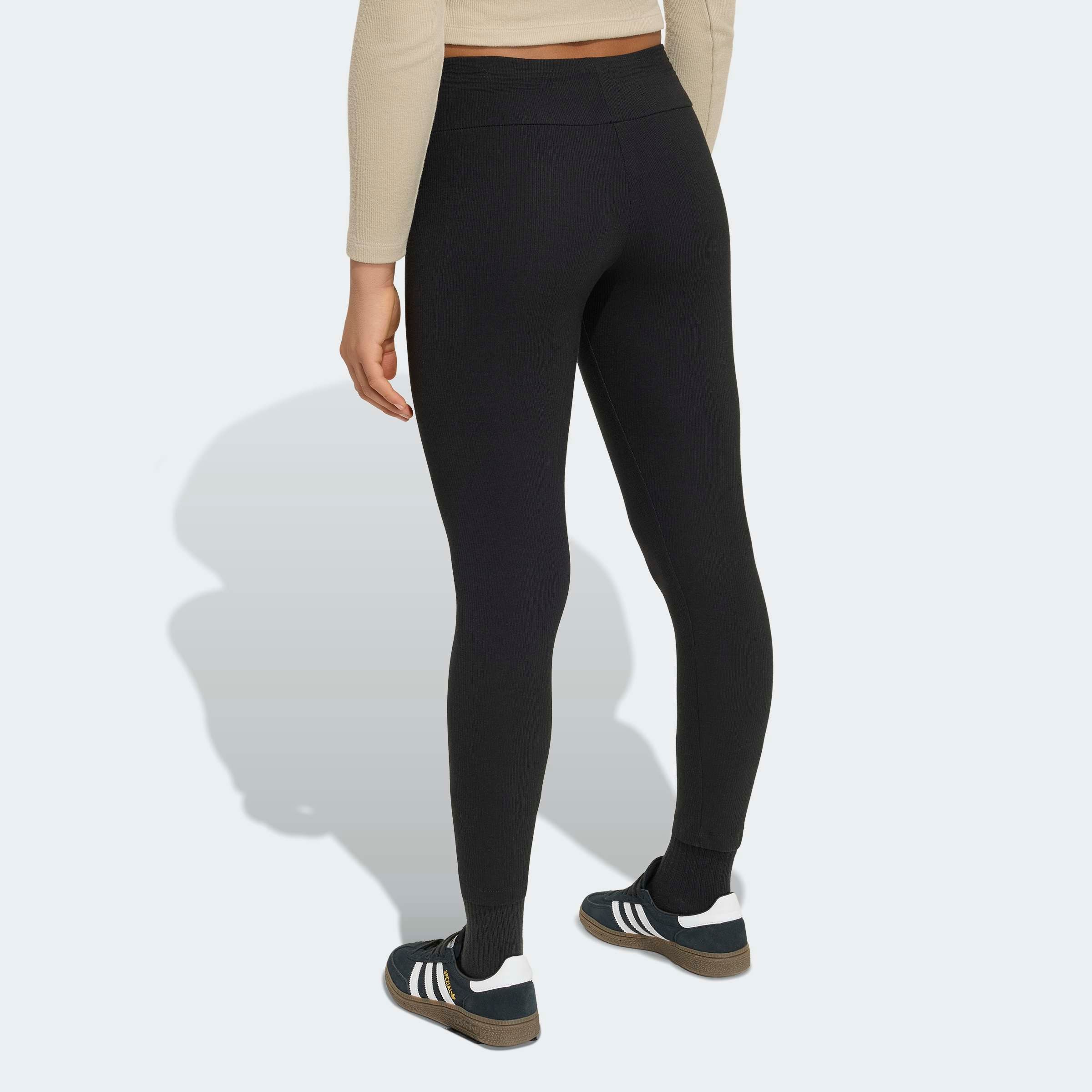 adidas Originals Leggings »MINI RIB, MITTELHOHER BUND«