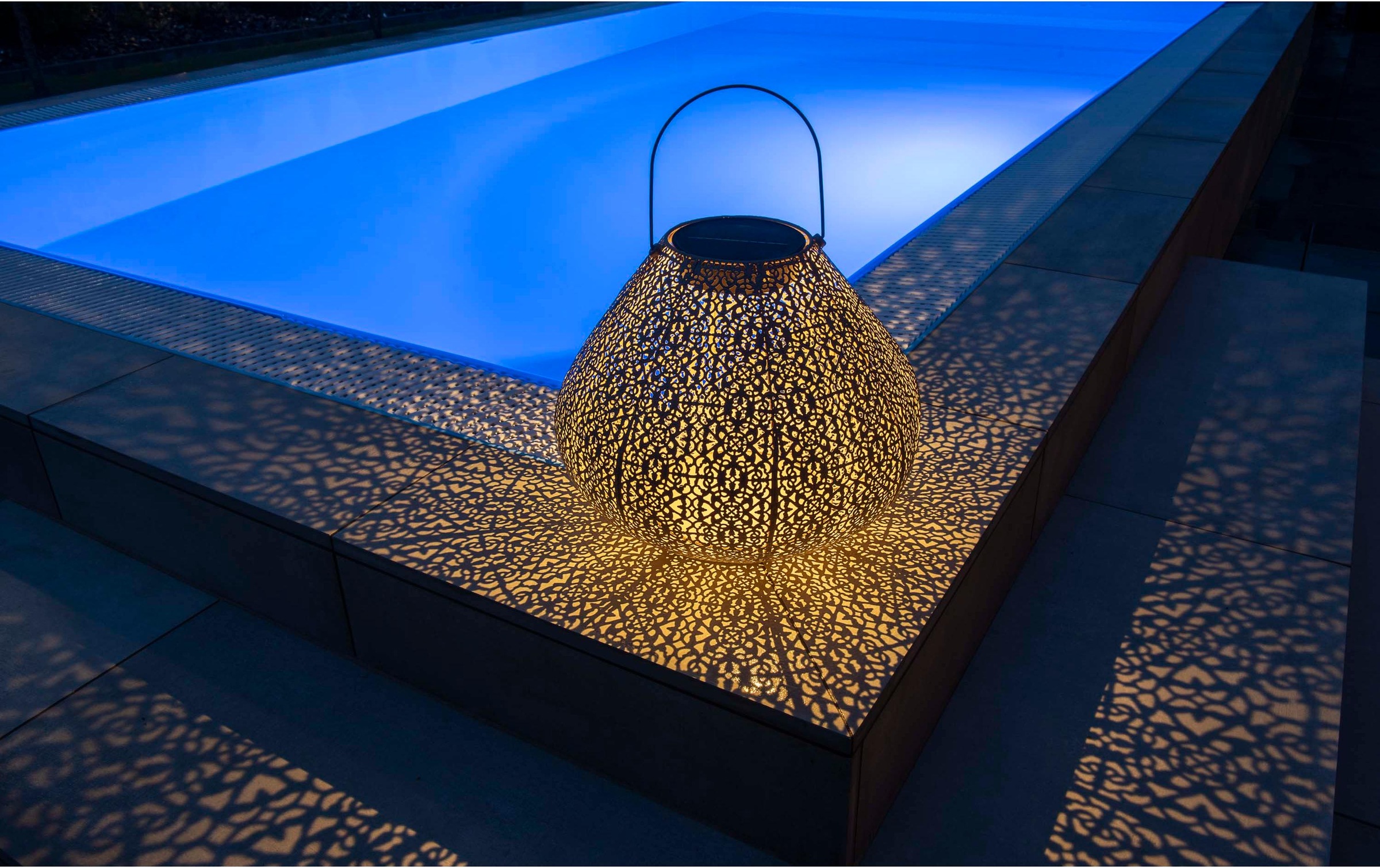 STT Lampe de jardin LED »Solar Antic Lantern Jad«