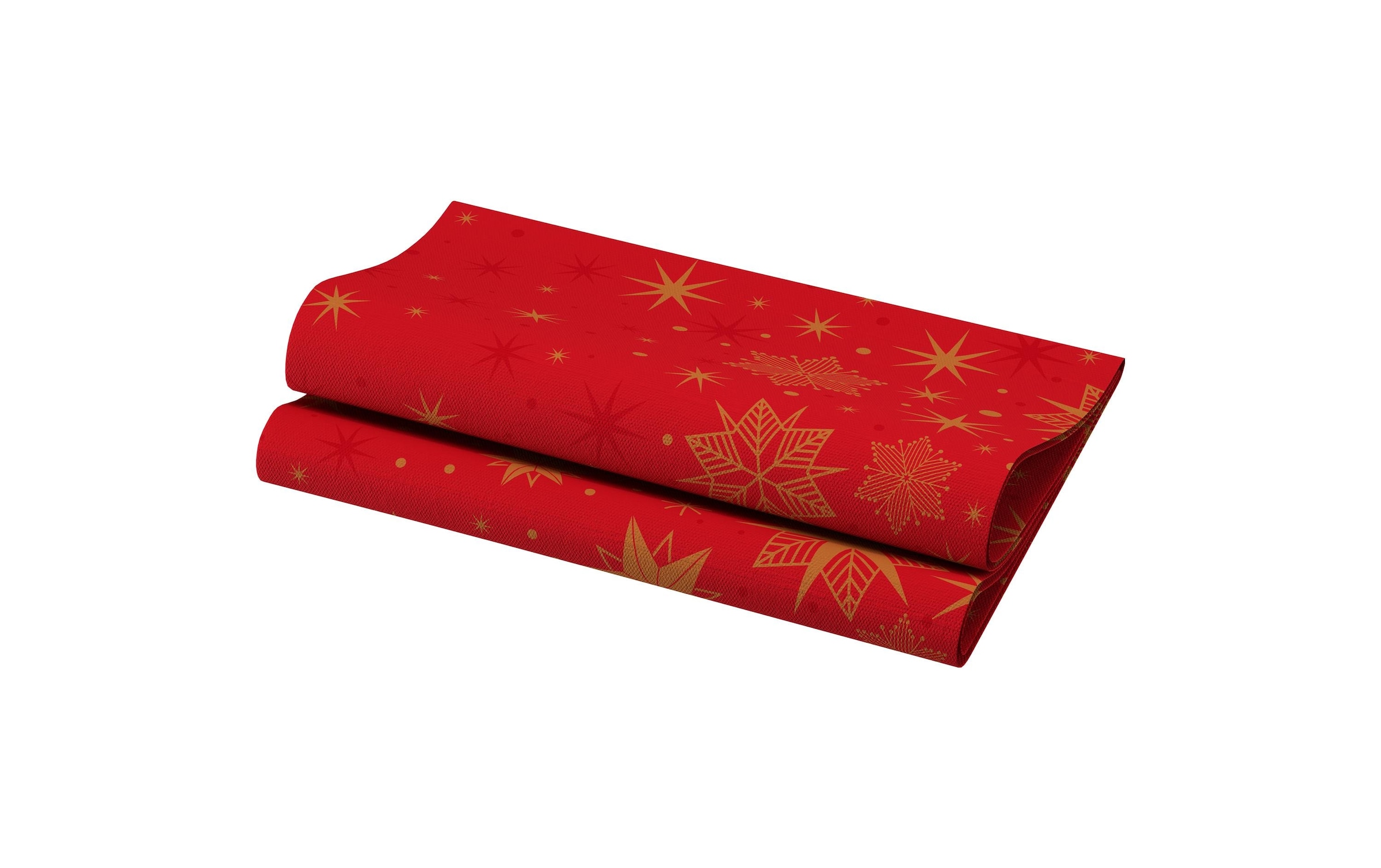 Duni Serviette en papier »Serviette, Stargazing Red, 40 x 40 cm, 360 Stück«