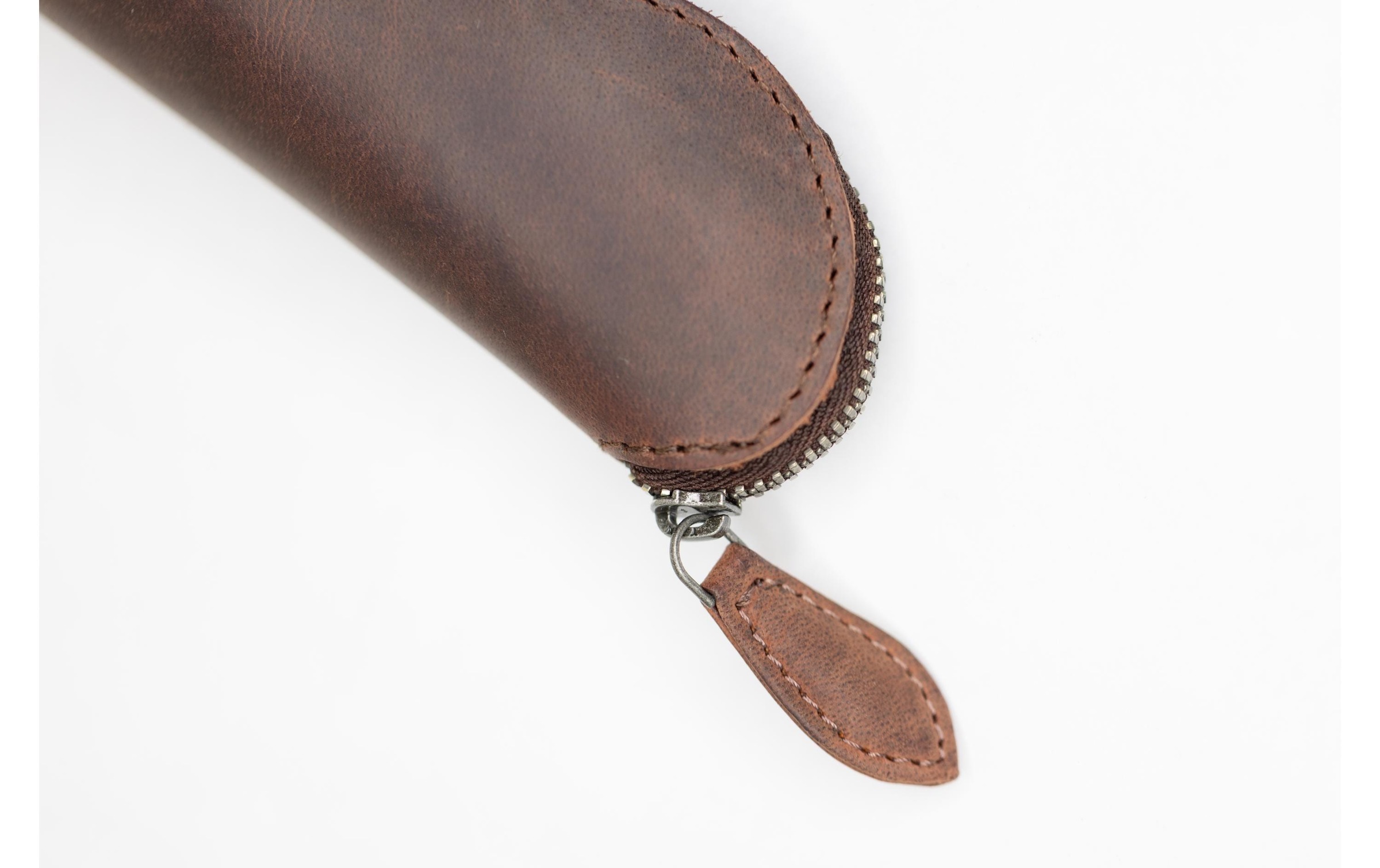 ALPENLEDER Étui à stylos »Drahdi, Leder« étui en cuir fait main au design particulier