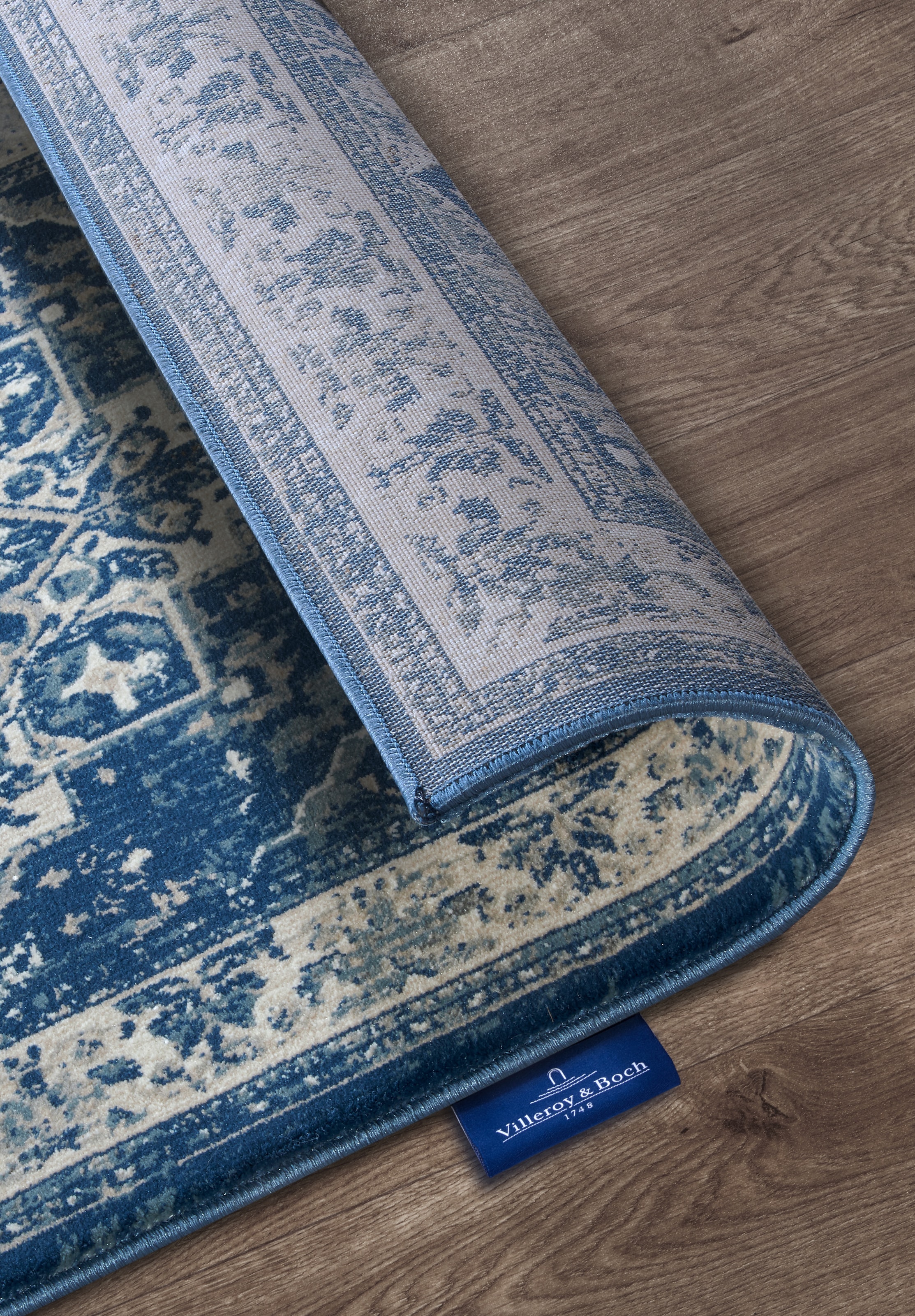 Villeroy & Boch Teppich »Jehanne« rechteckig 11 mm Höhe Orientalisch, Wohnzimmer, Schlafzimmer, Klassisch, Kurzflor, Weich