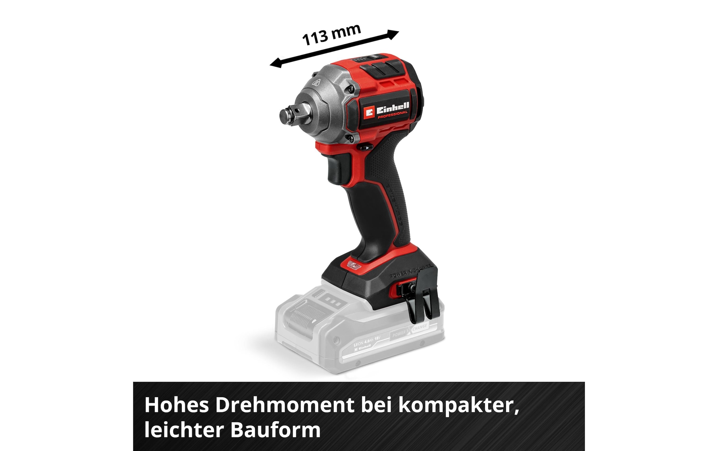 Einhell Akku-Schlagschrauber »TP-CW 18/260-C Li BL (1 x 4.0Ah SK)«