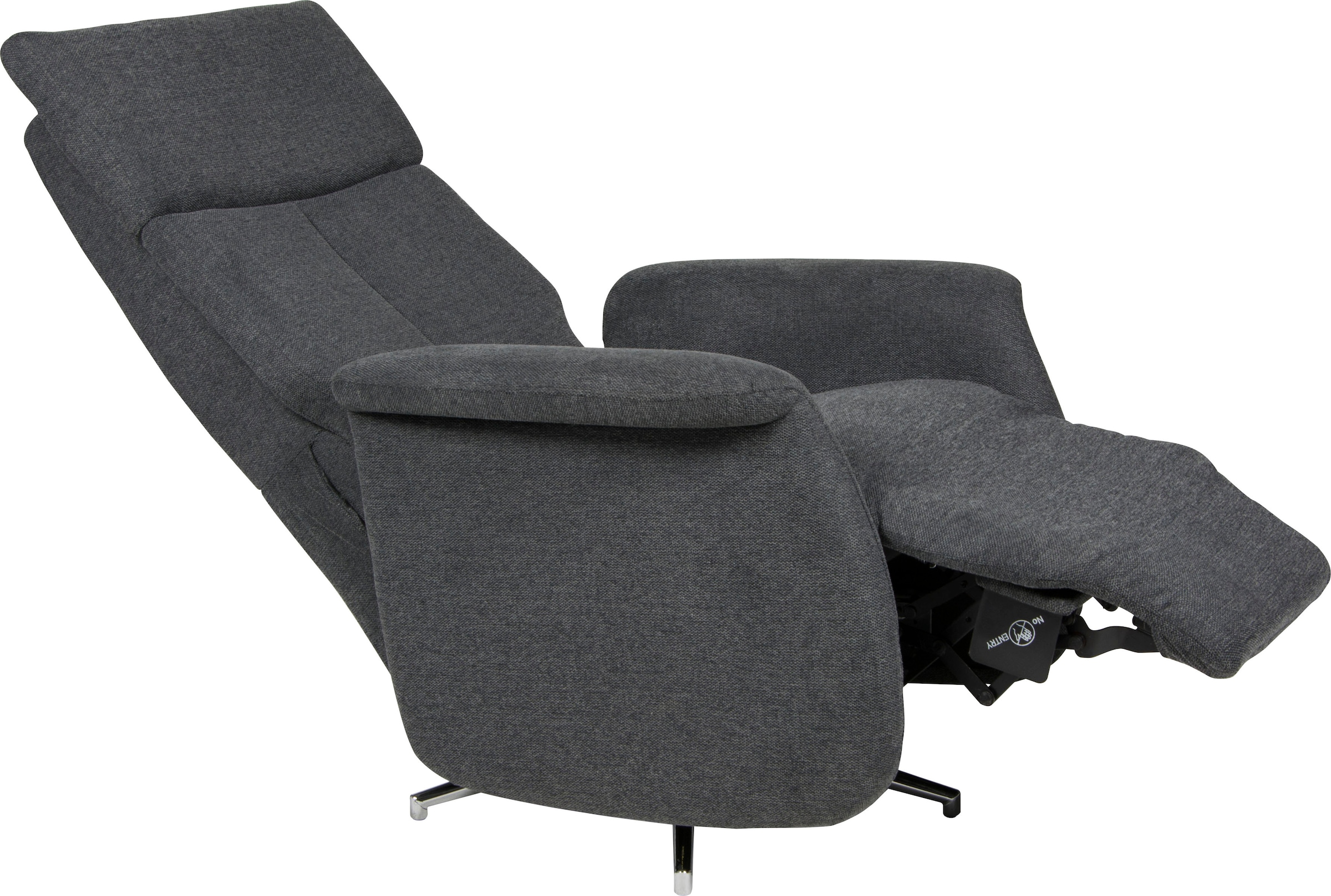 Duo Collection TV-Sessel »Thompson mit stufenloser Einstellung der Rückenlehne, Relaxfunktion« und Taschenfederkern mit Stahlwellenunterfederung, 360 Grad drehbar