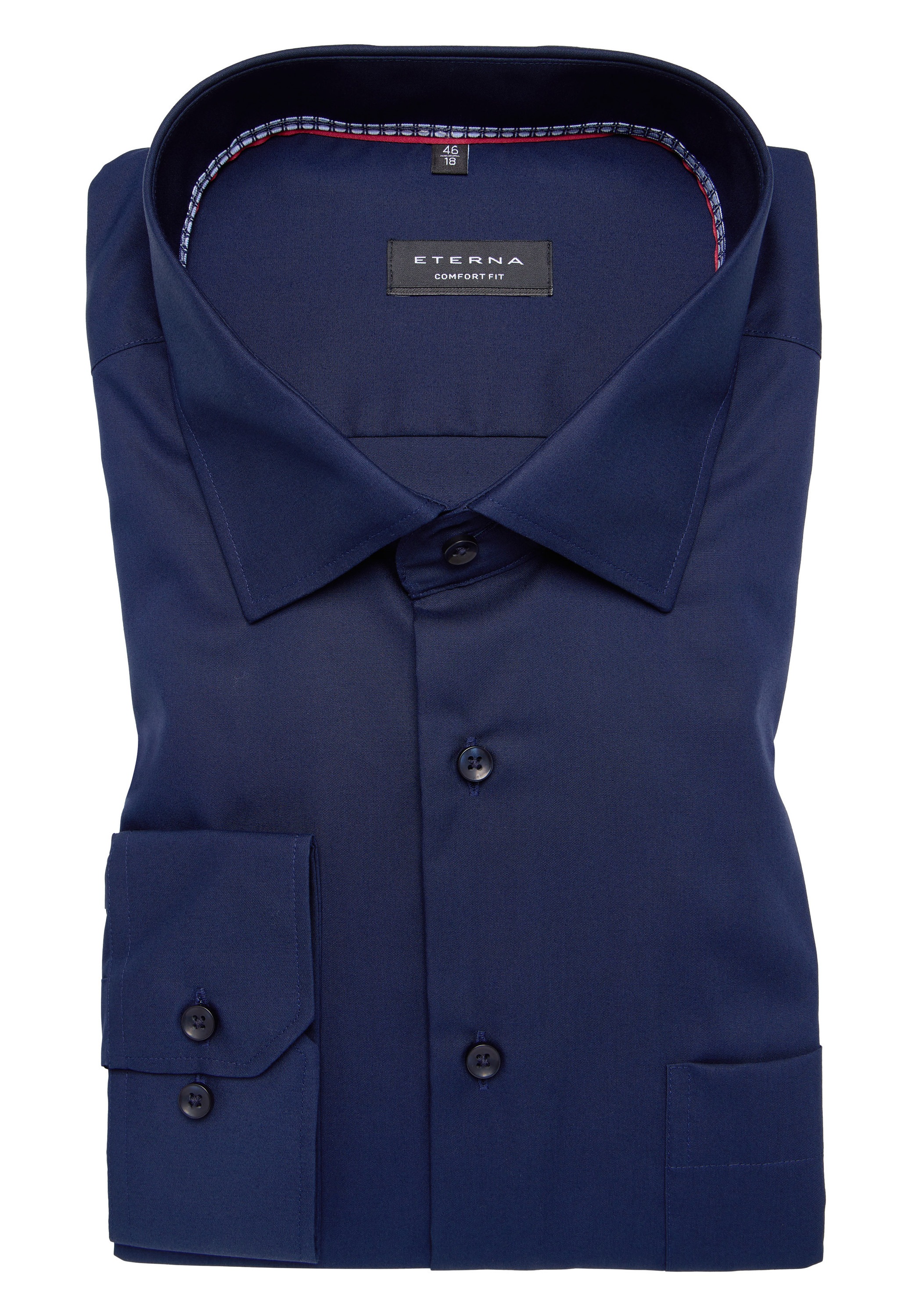 Eterna Langarmhemd »COMFORT FIT« NON IRON (bügelfrei)