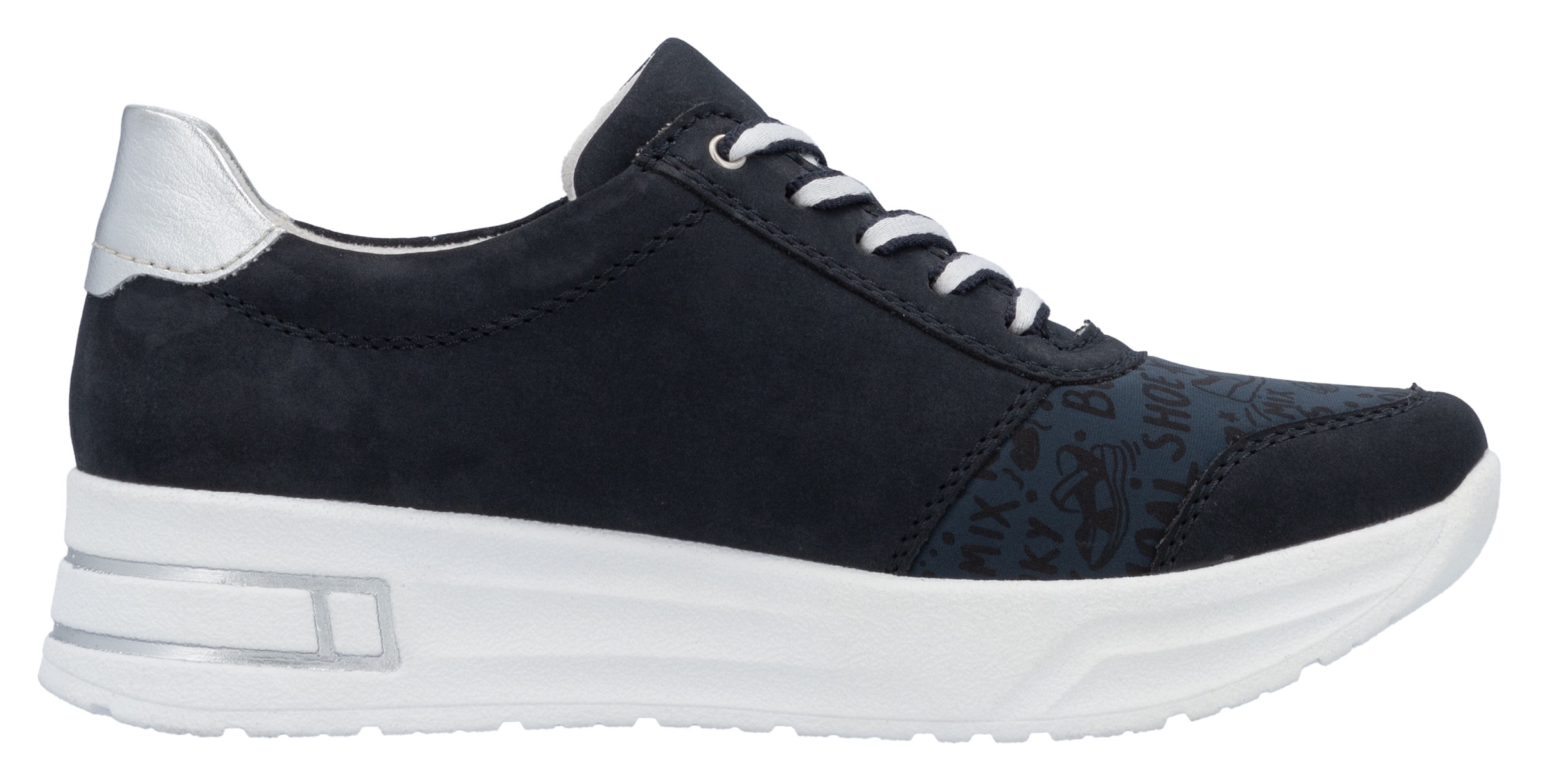 Rieker Baskets à plateforme  Schnürschuh, Halbschuh, Freizeitschuh mit Soft-Einlage