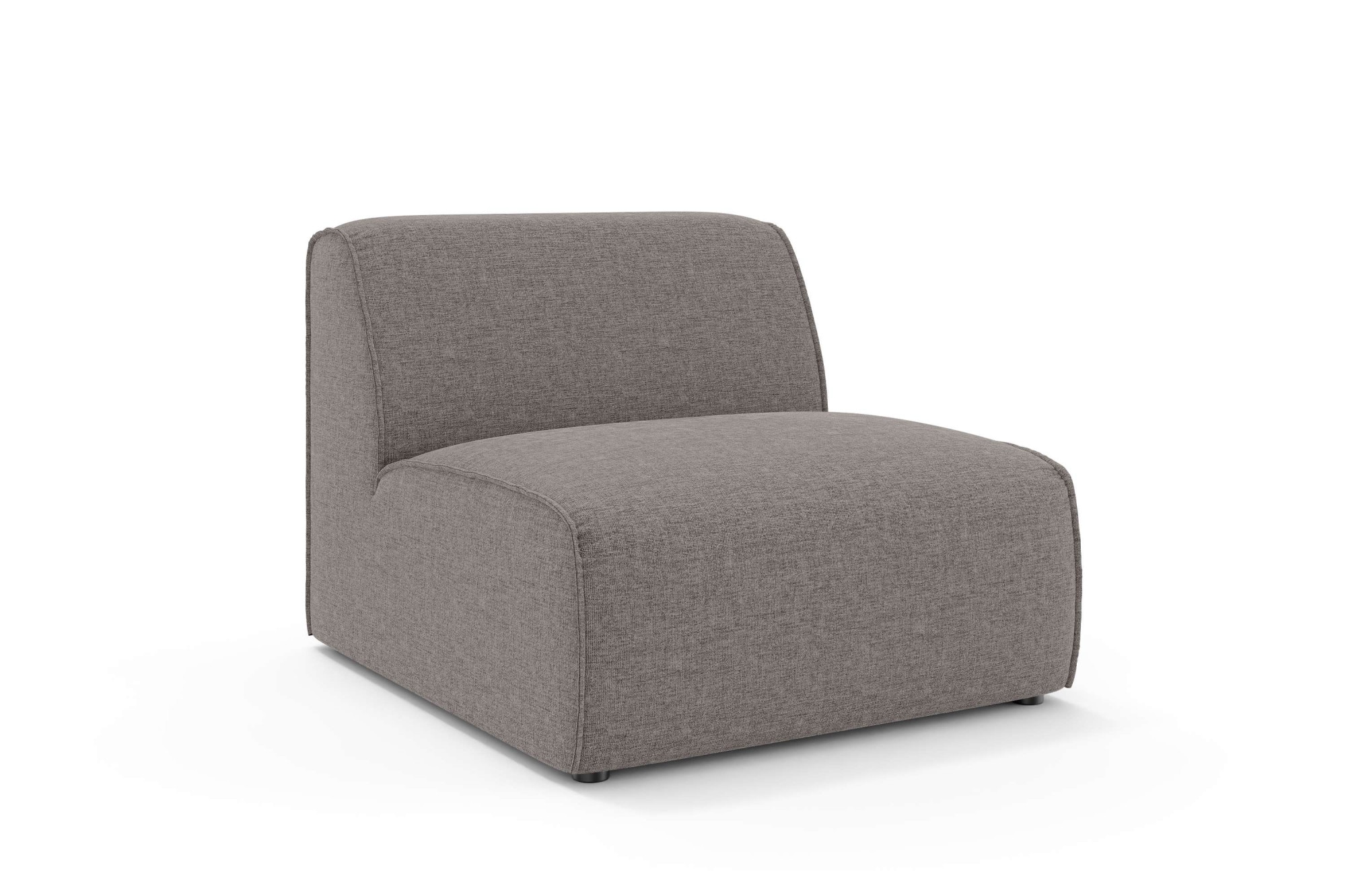 GOODproduct Fauteuil »Merid Sofa-Mittelelement, Masse B/T/H: 84/97/46 cm« als Modul oder separat verwendbar, für individuelle Zusammenstellung
