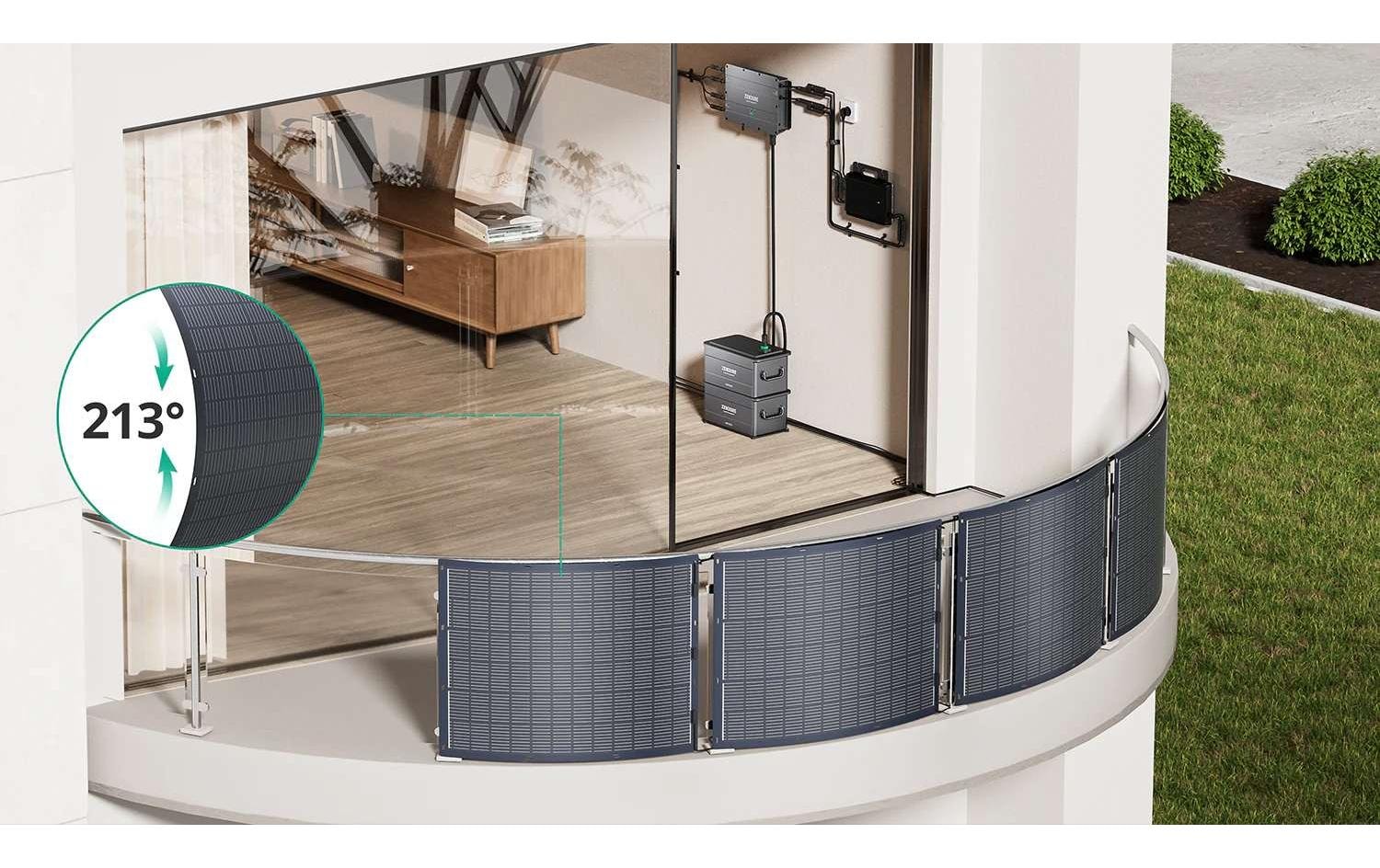 Zendure Solarmodul »Flexibel 2 x 230W«