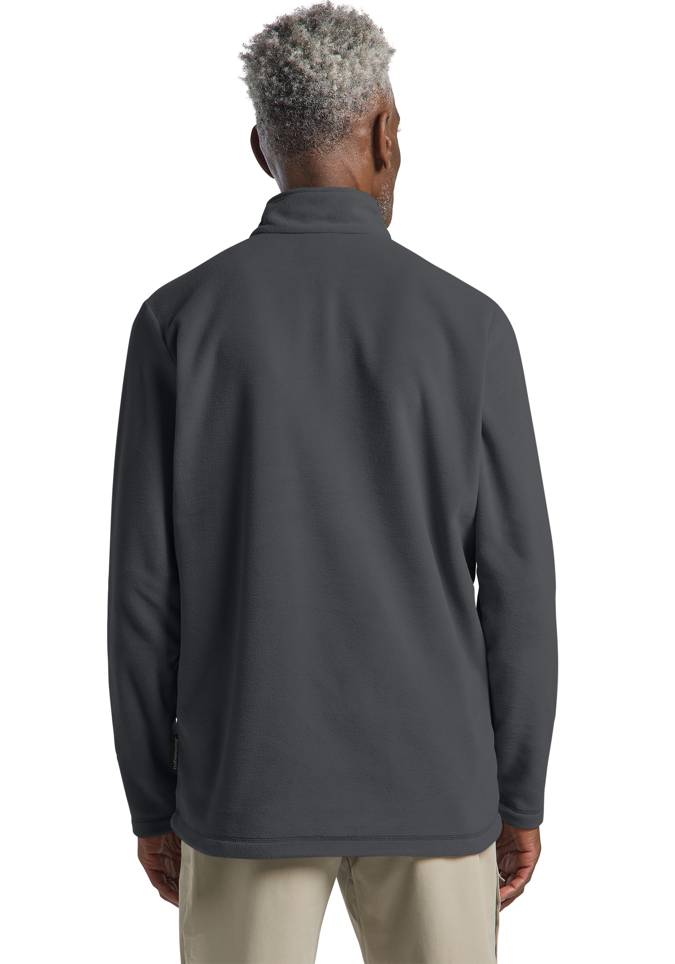 Jack Wolfskin Fleecepullover »TAUNUS HZ M«, für Wandern und Trekking, mit Stehkragen, mit halbem Reissverschluss
