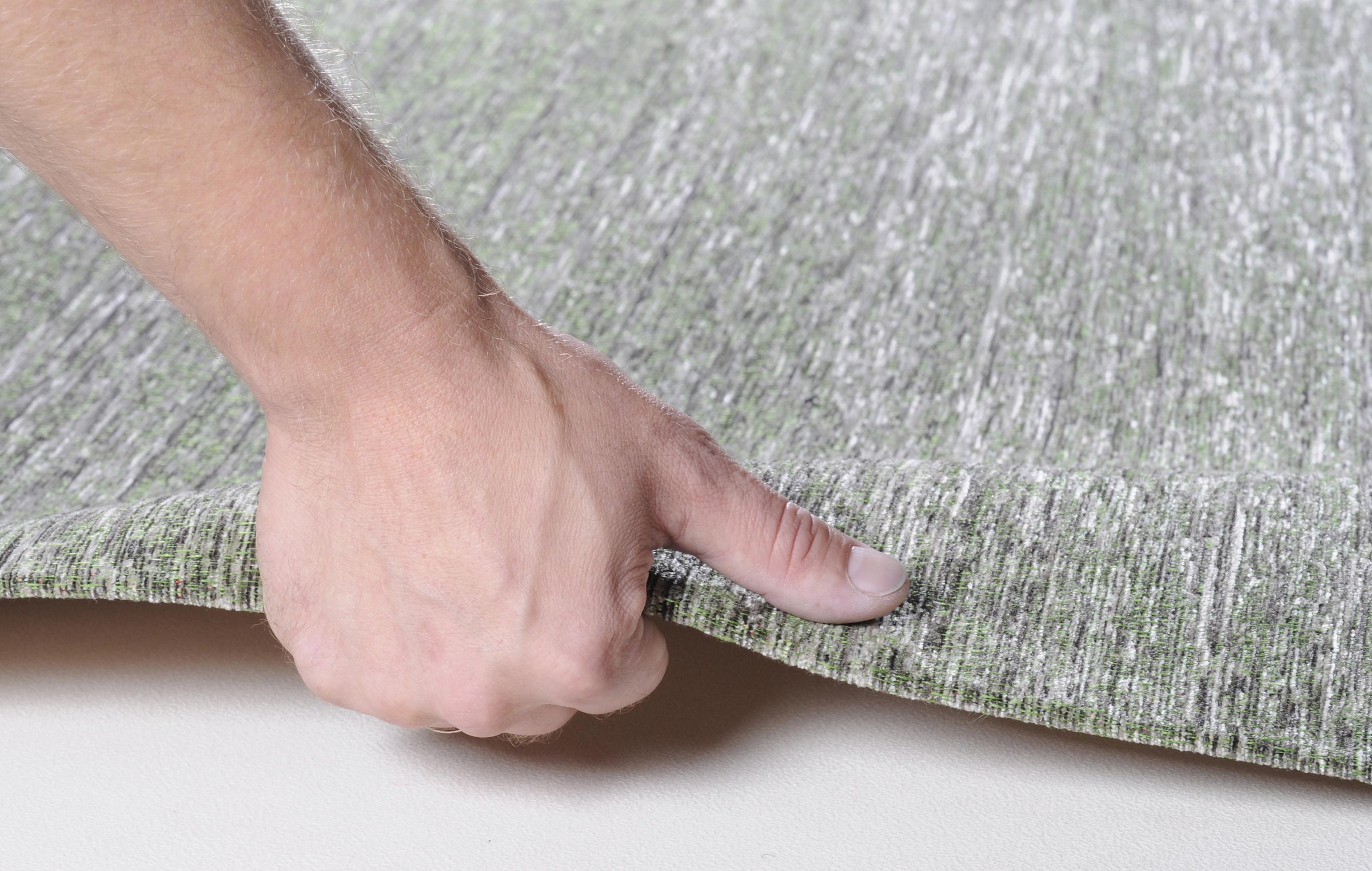 THEKO Tapis »Kapstadt uni« Rectangulaire 5 mm Höhe Flachgewebe, ideal im Wohnzimmer & Schlafzimmer