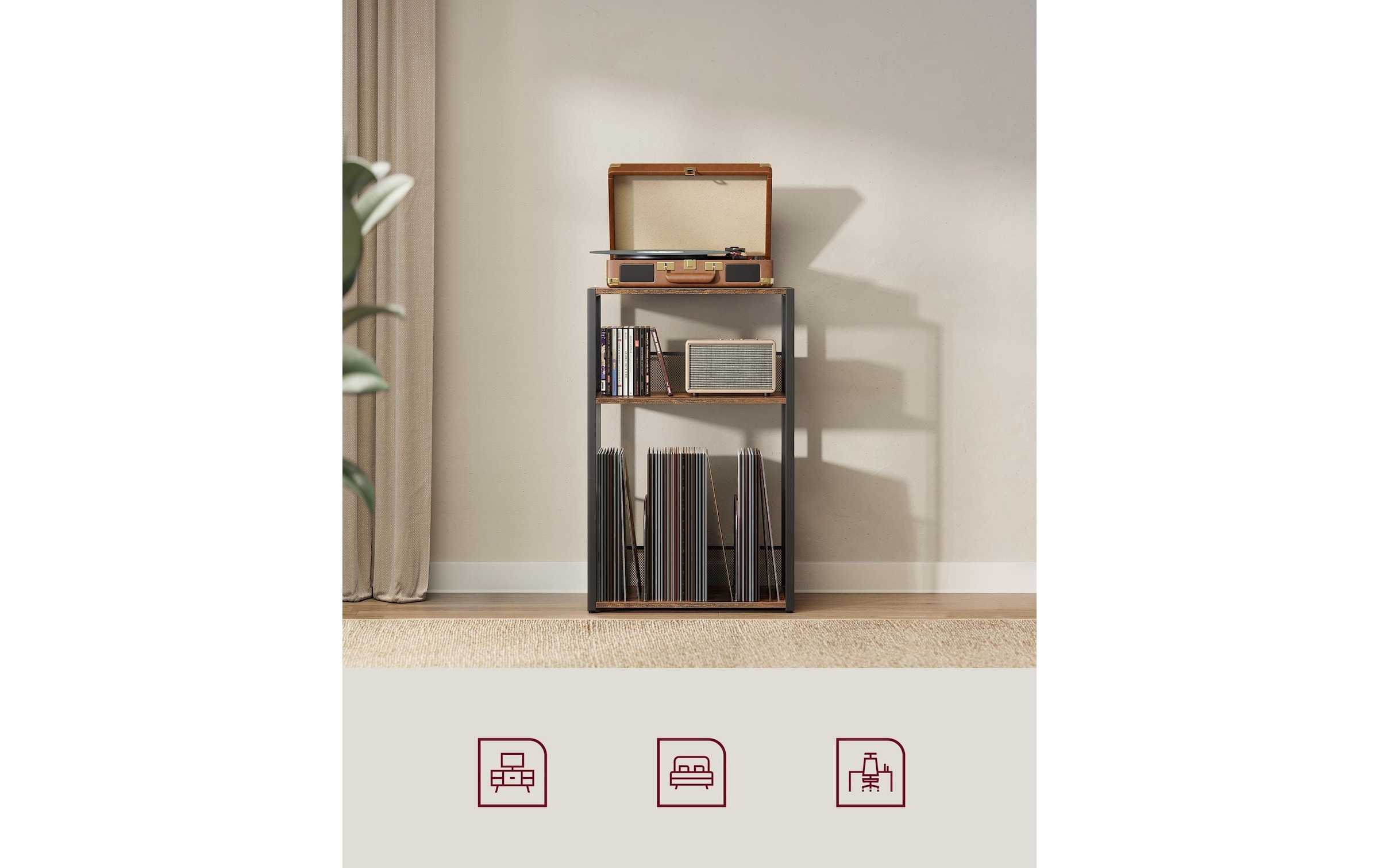VASAGLE Table d'appoint »43 x 69 cm«