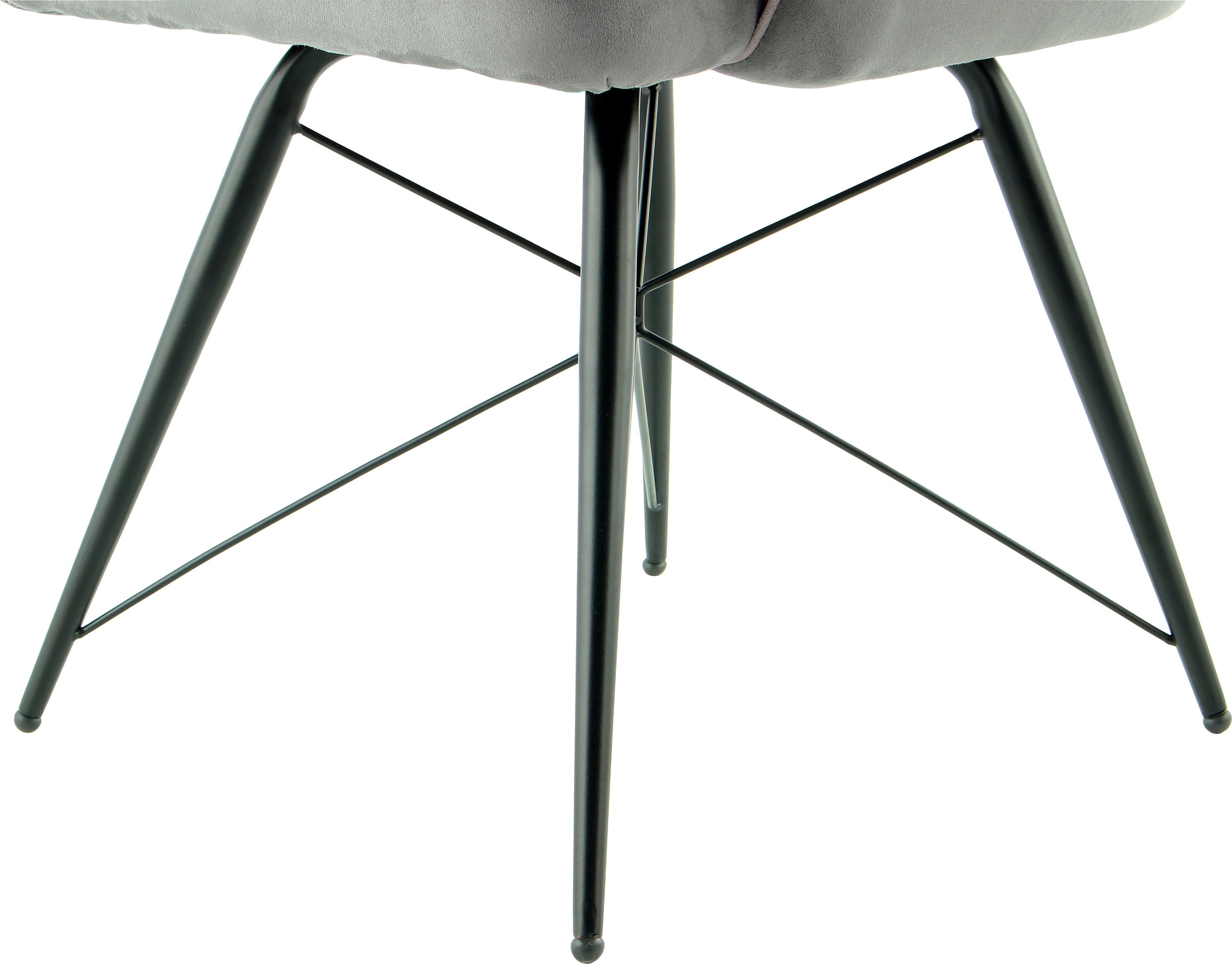 Kayoom Schalenstuhl »Stuhl Carol 125, Stuhl in attraktivem Retro-Look, zweifarbig gestaltet« (Set) 1 Stk.bequem, zweifarbig, angenehmes Sitzgefühl, zweifarbig gestaltet