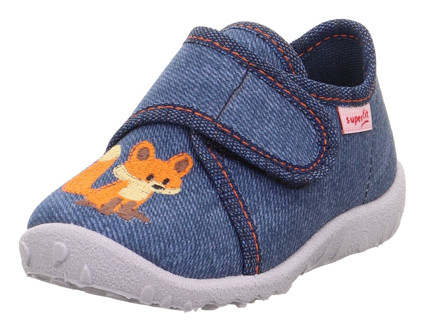 Superfit Chausson »SPOTTY , WMS: mittel«  Chaussure de maternelle avec fermeture velcro, gabarit de taille à télécharger