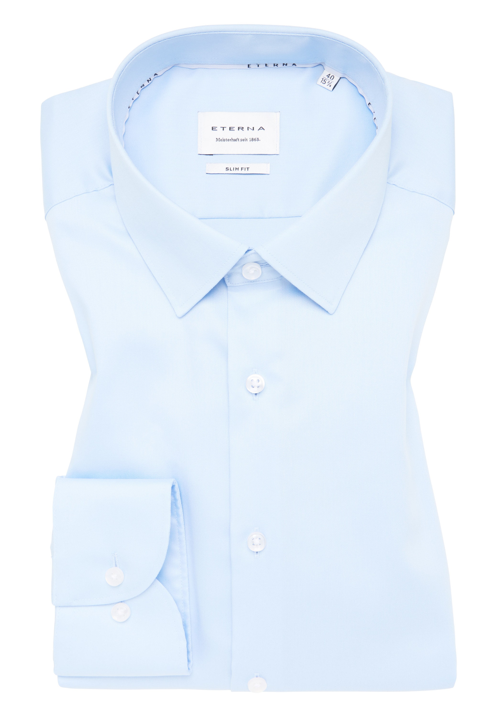 Eterna Langarmhemd »SLIM FIT« NON IRON (bügelfrei)