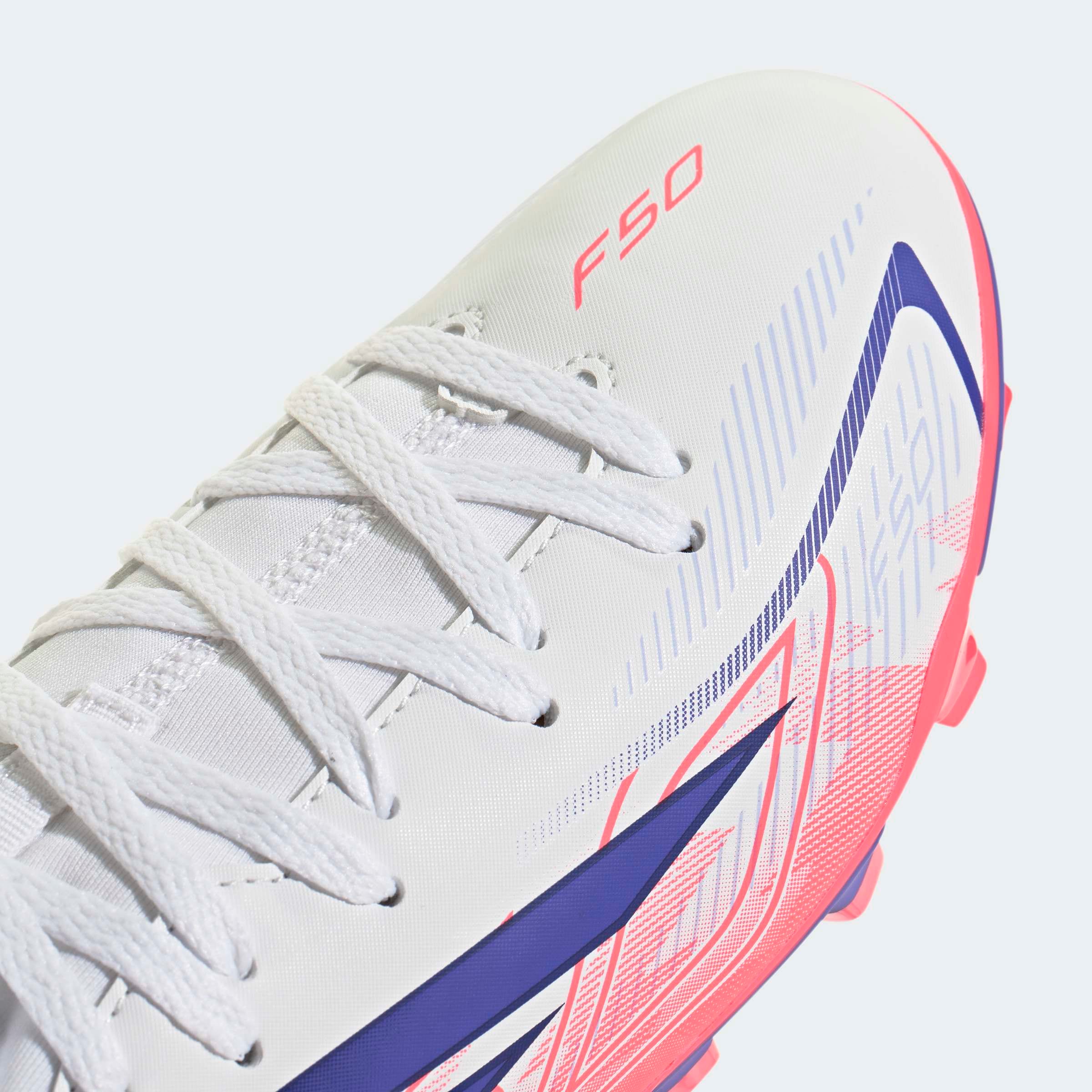 adidas Performance Fussballschuh »F50 HYPERFAST CLUB KIDS , FESTE BÖDEN/GEMISCHTE BÖDEN, HALBHOCH GESCHN«  für viele verschiedene Böden geeignet, für Jugendliche & Kinder