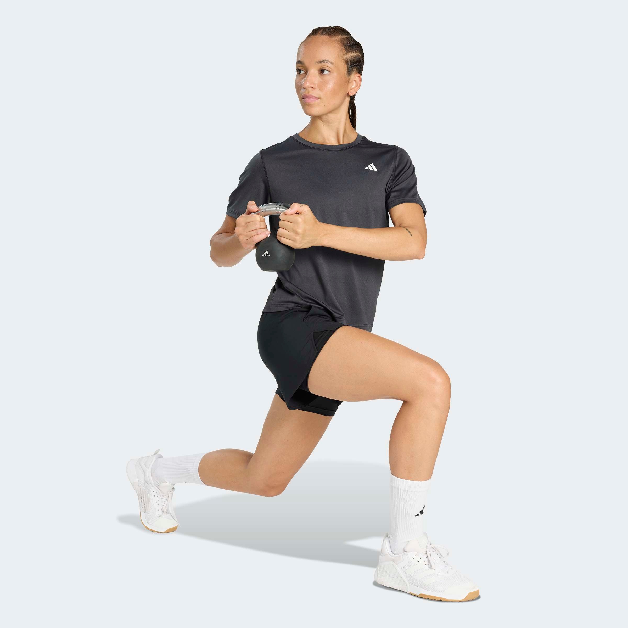 adidas Performance T-Shirt »WE MIN CREW TEE« für Erwachsene, mit Rundhalsausschnitt, ohne Verschluss, aus Polyester