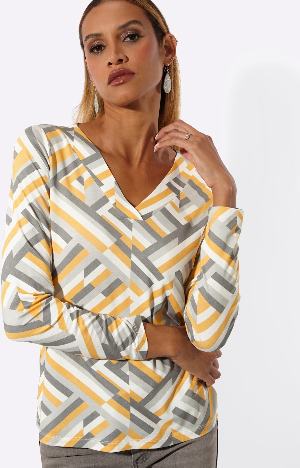 creation L Print-Shirt »Druck-Shirt« 1