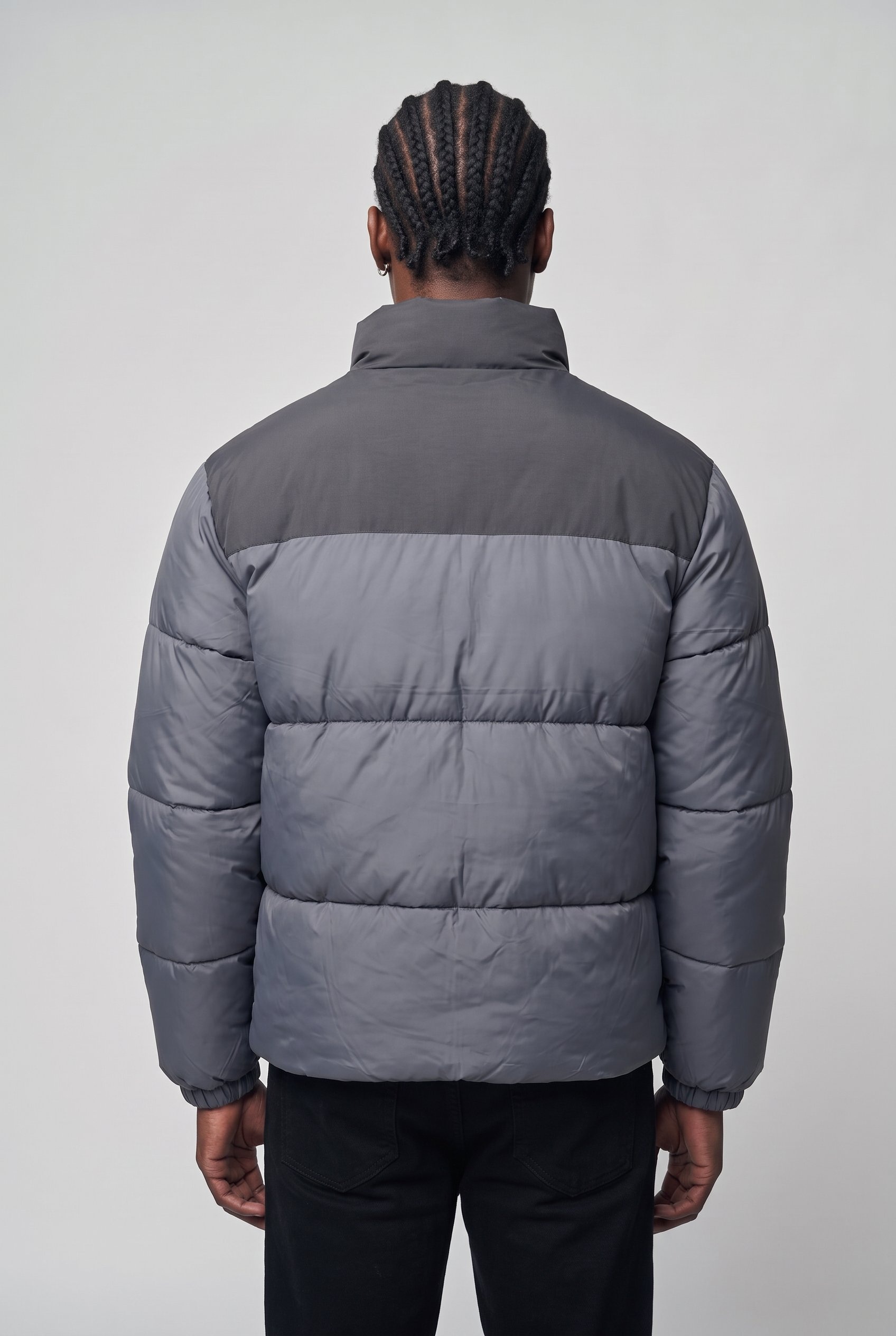 Jack & Jones Veste matelassée »JJRAZE COLLAR STAND PUFFER« fibre synthétique, coupe régulière