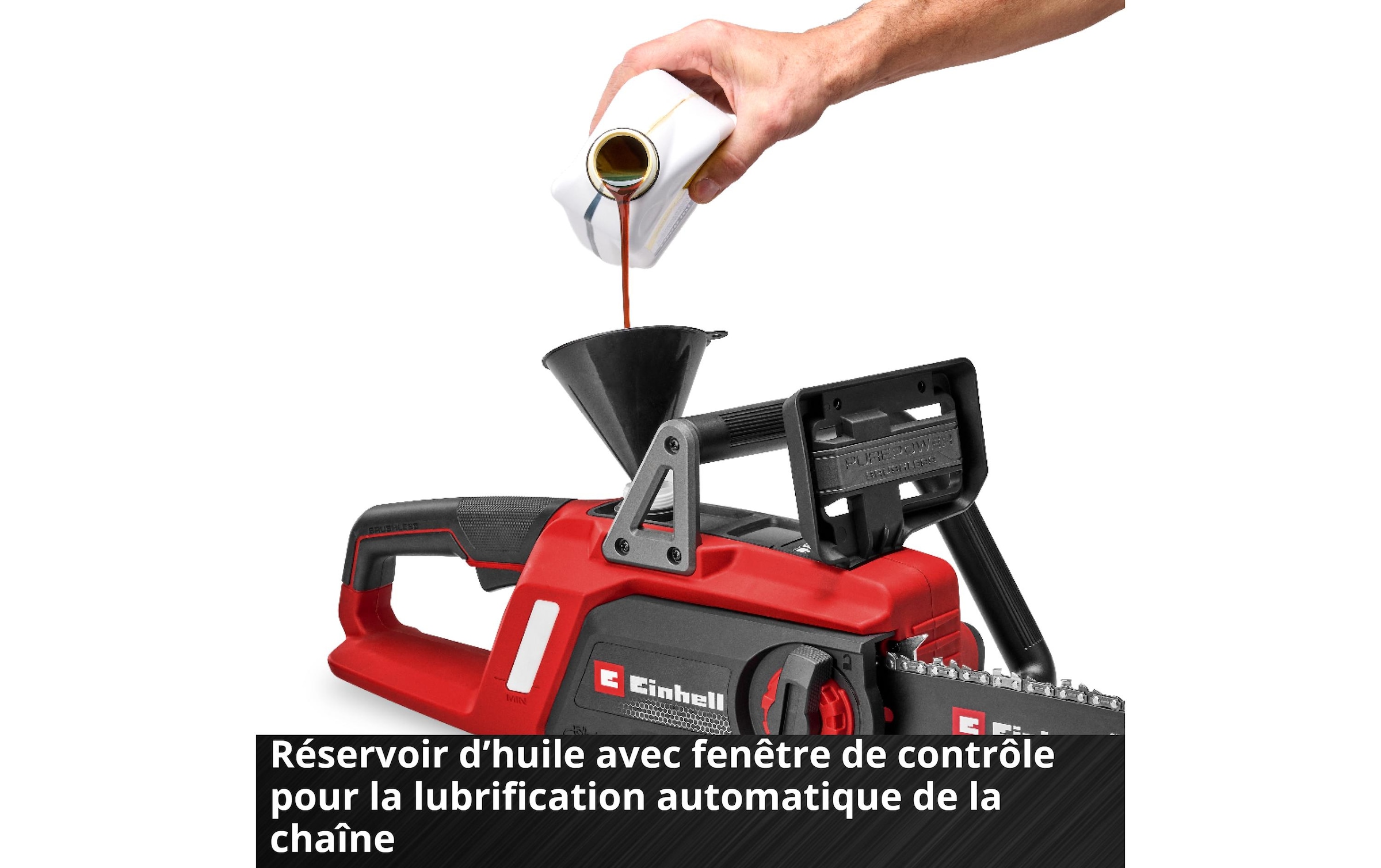 Einhell Tronçonneuse à batterie »Einhell GE-LC 18/25 Li BL-Solo Akku, bürstenlos, 25 cm«