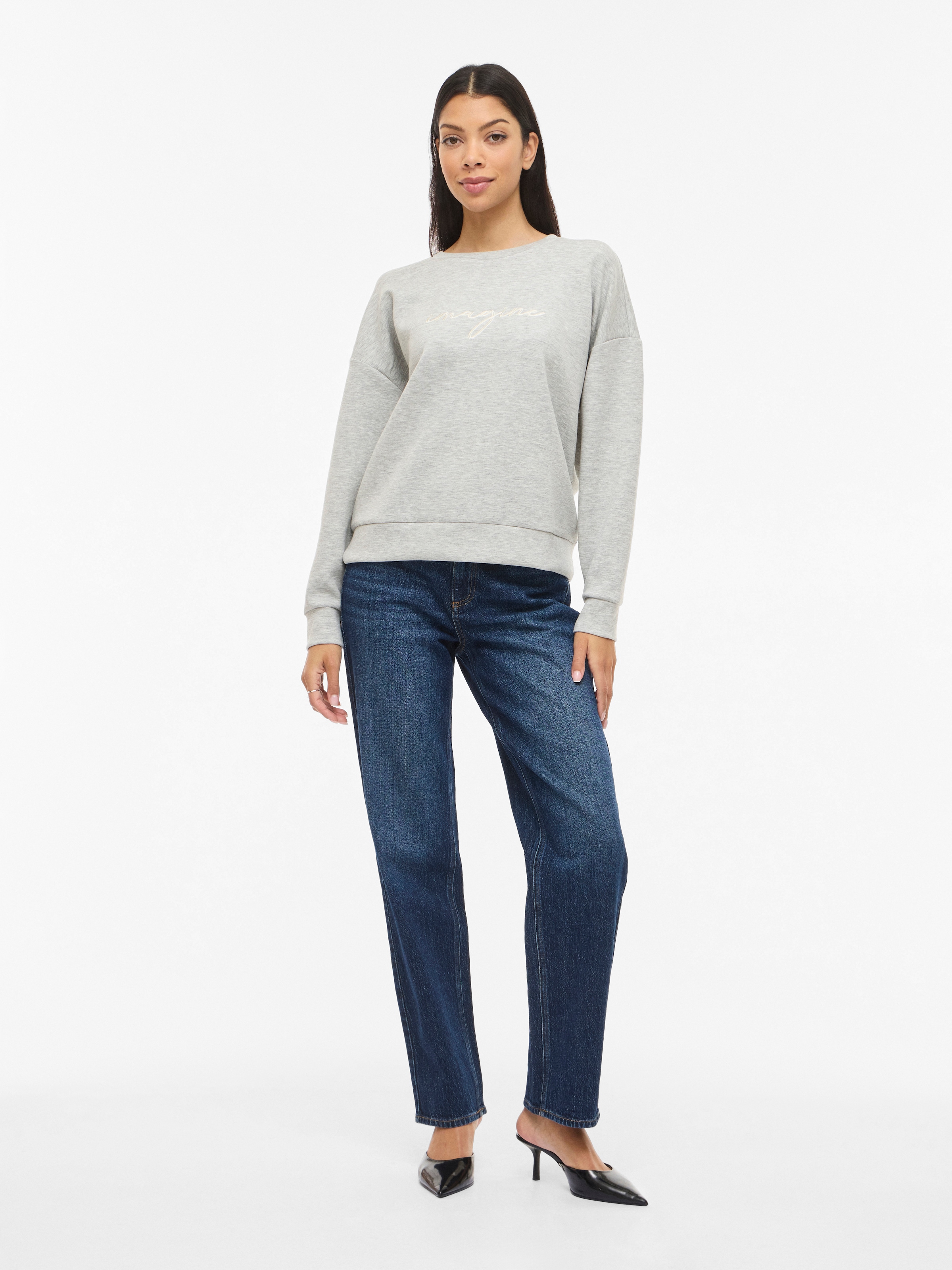 Vila Pull »VISIFFI IMAGINE O-NECK L/S TOP/PB«
