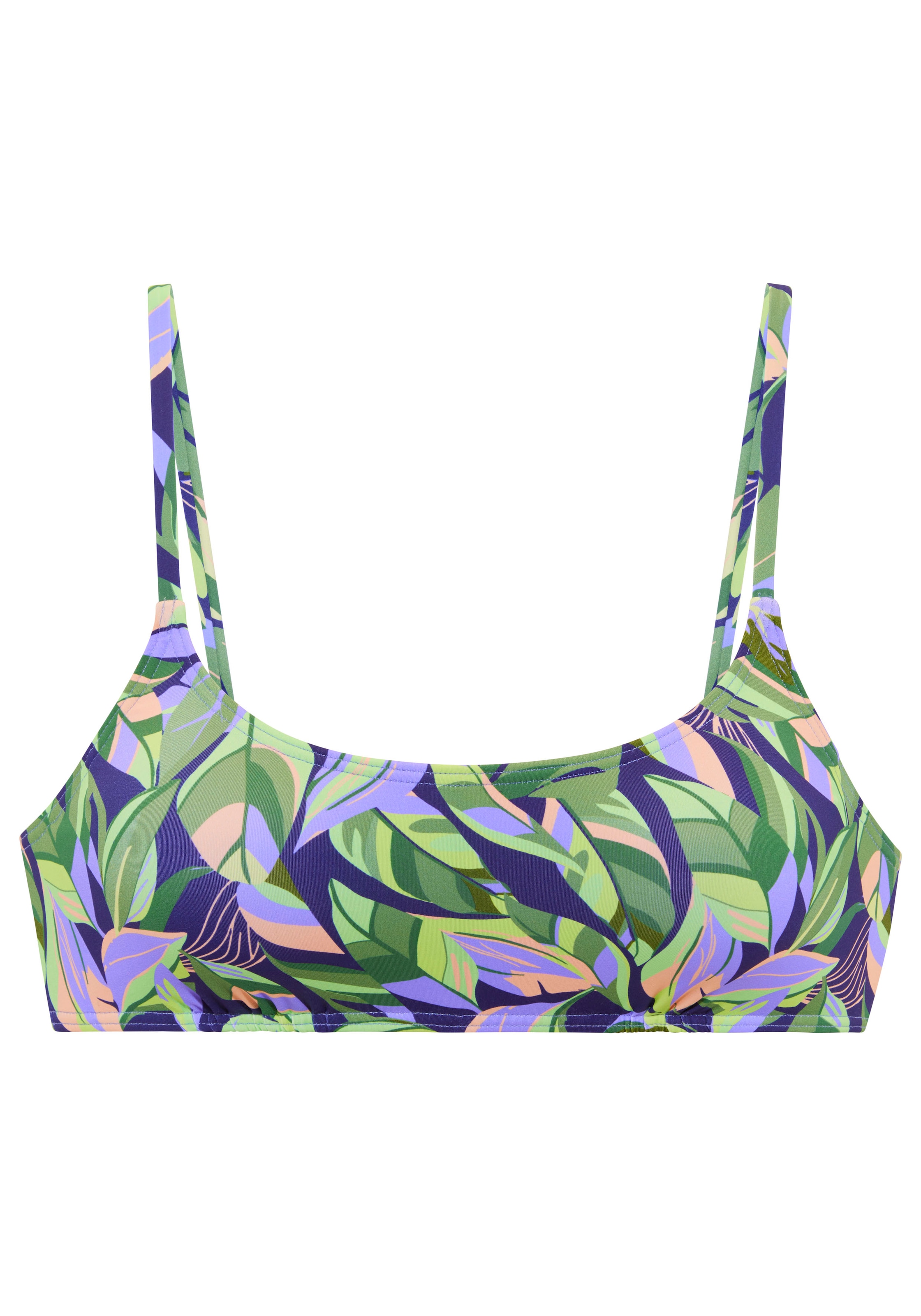 s.Oliver Top bikini bustier »Avin« mit modernem Allover-Print