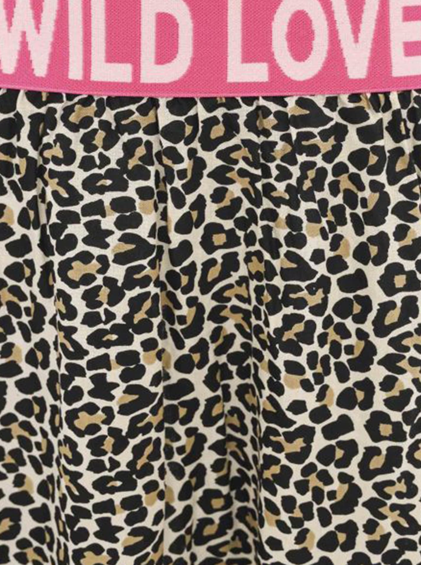 Zwillingsherz Maxi jupe »"Wild Love Leo"« Animal Muster, Gummizug, Viskose, knöchellang