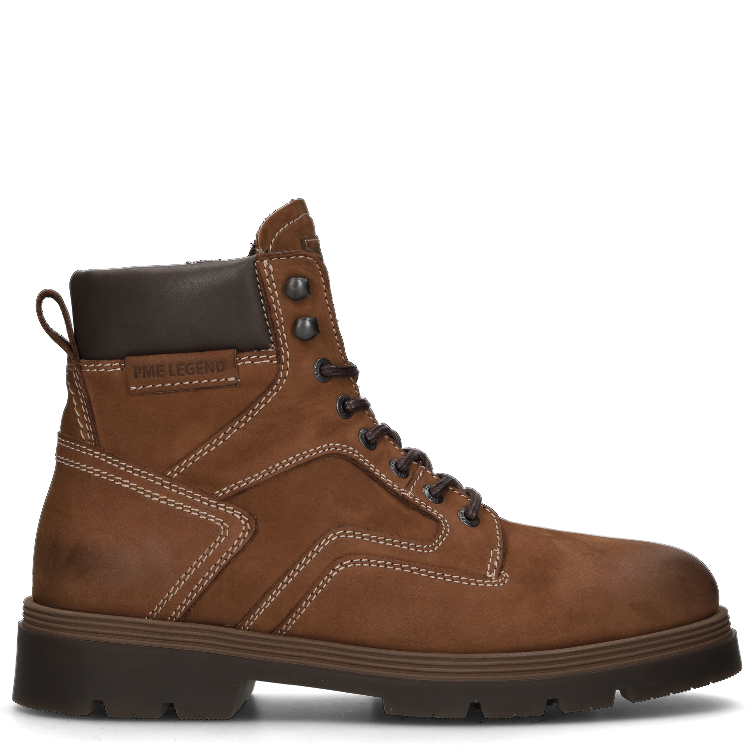PME LEGEND Schnürstiefelette »SKYVAN«  Schnürboots, Workerboots mit Anziehlasche, Reissverschluss