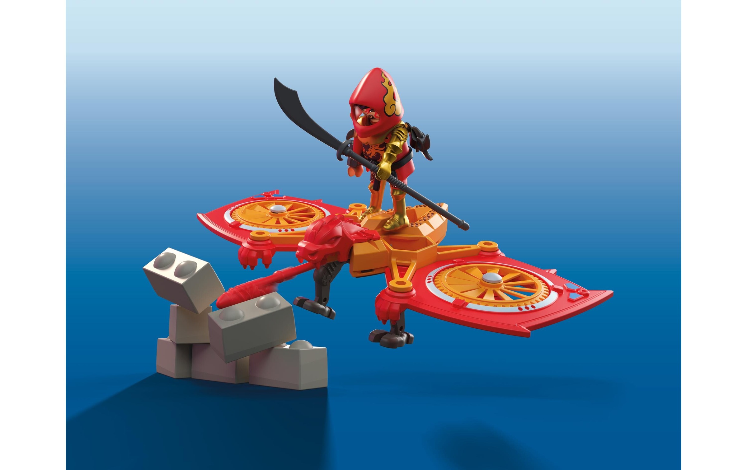 Playmobil® Jeu de construction »Helden-Drohne gegen bösen Ninja (71833), Heroes« Made in Europe