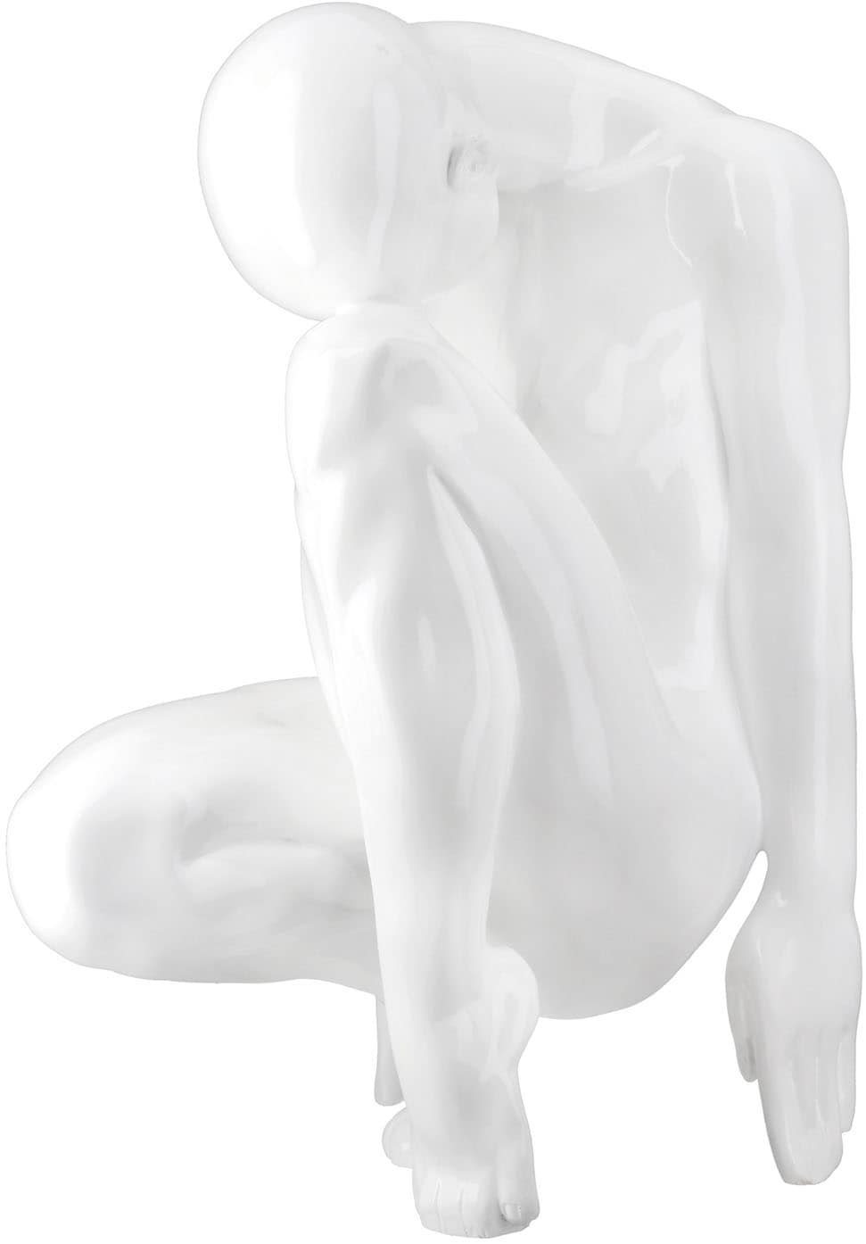 Casablanca by Gilde Figurine de décoration »Figur Frau Signora weiss H. 41 cm«