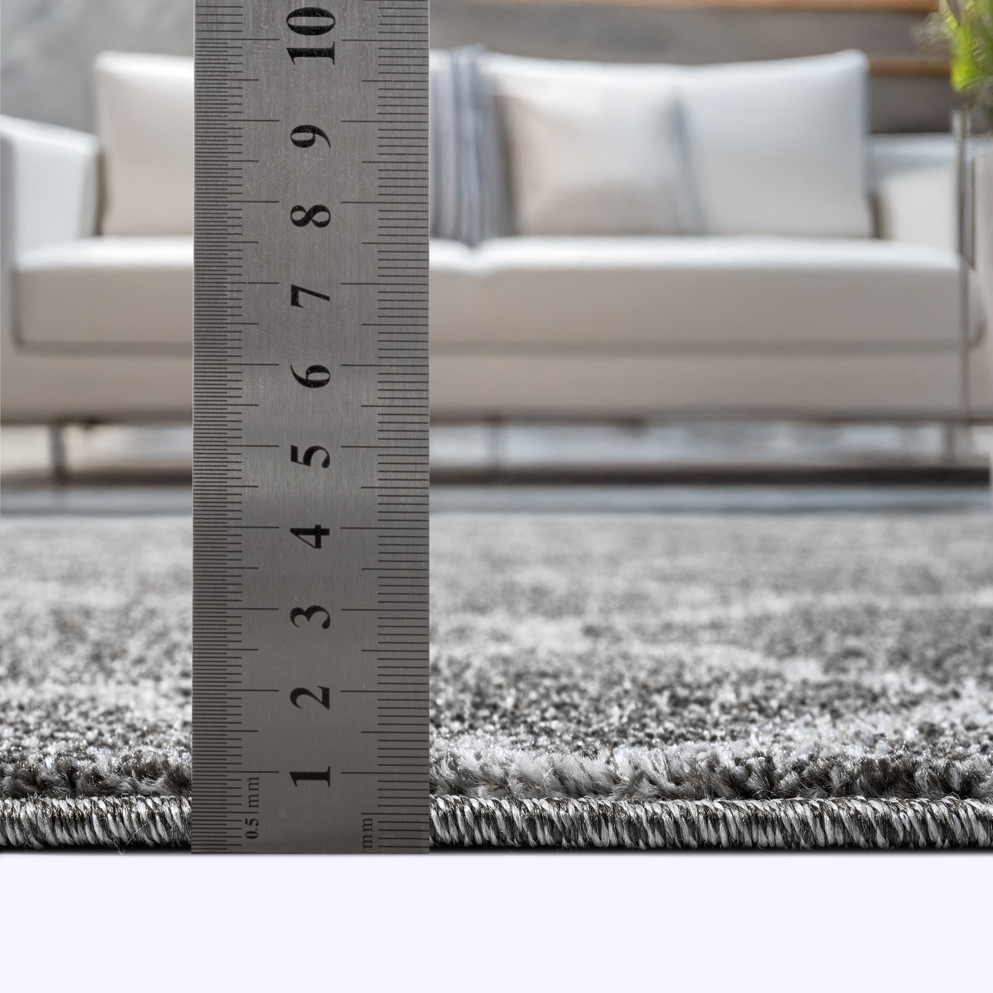 Sanat Teppich »Boho 8202  , auch als Läufer und in Rund« rechteckig 10 mm Höhe Kurzflor, robust, Boho, Scandic, für Fussbodenheizung geeignet