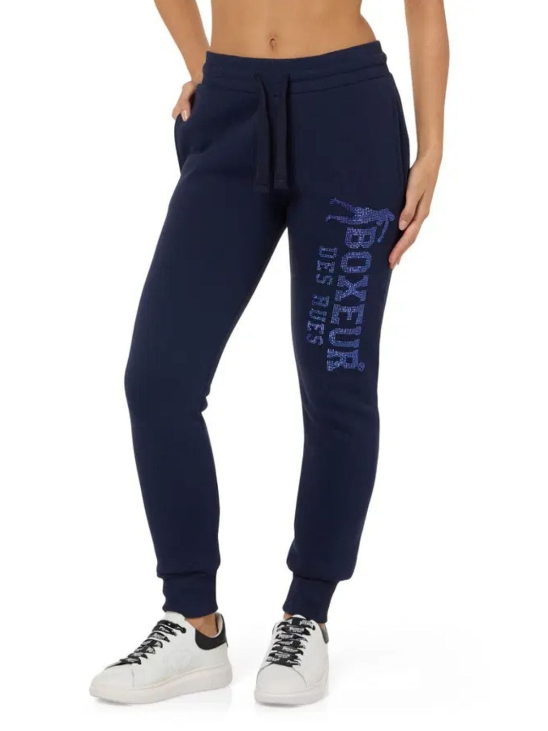 BOXEUR DES RUES Sweatpants »BOXEUR DES RUES Jogginghose Rhinestone Regular Jogger«
