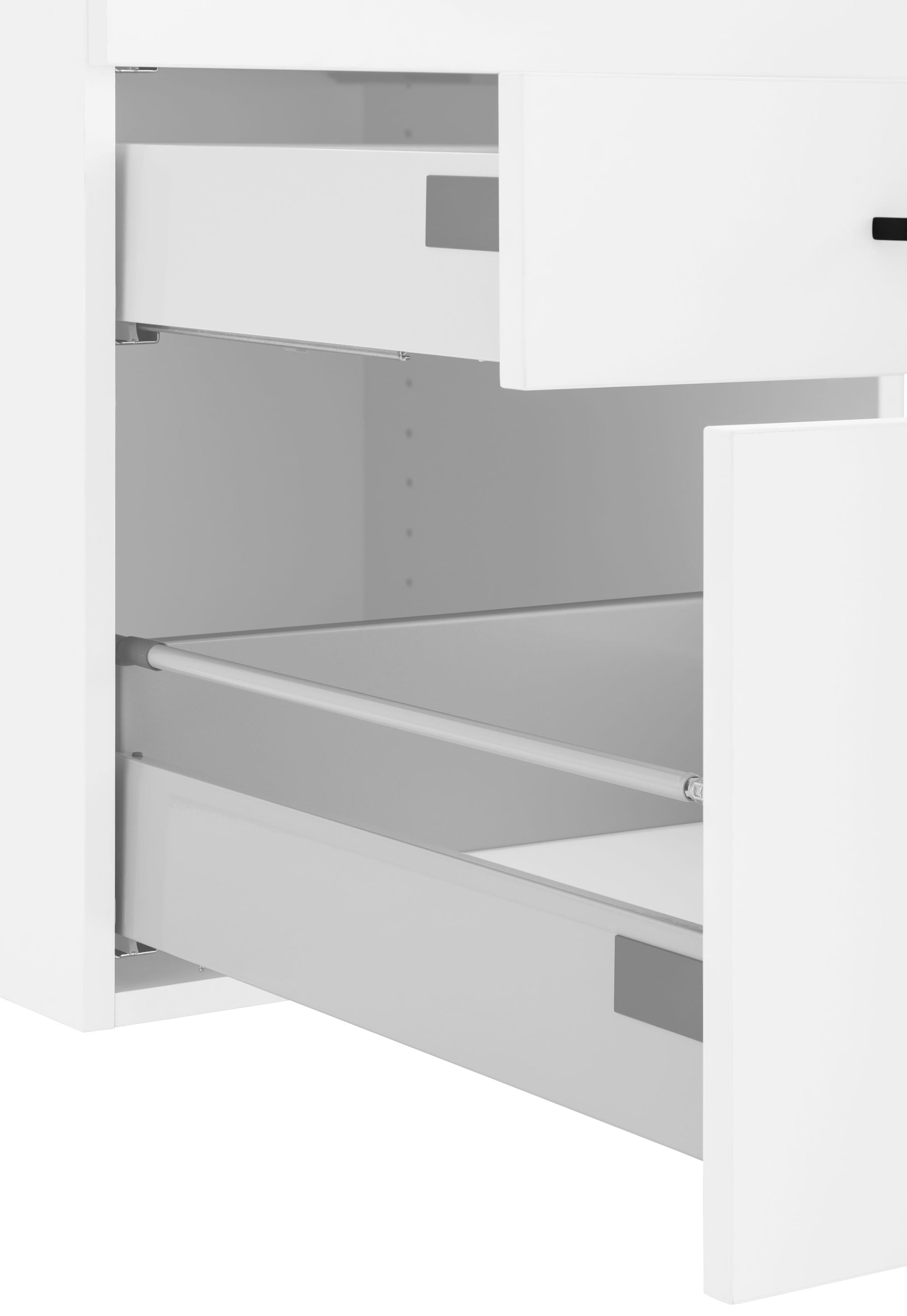 OPTIFIT Armoire basse »Elga« mit Soft-Close-Funktion, höhenverstellbare Füsse, Breite 50 cm