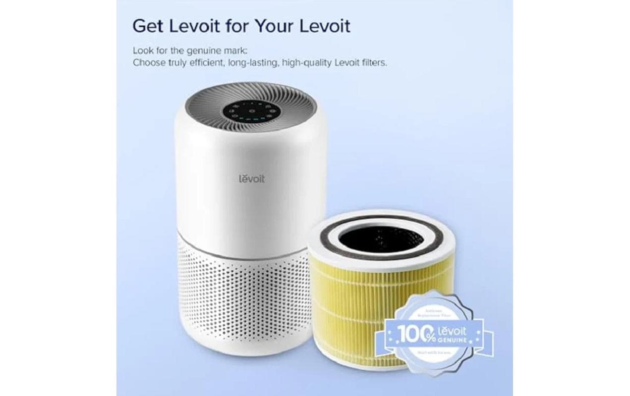 Levoit Filtre de rechange »3-Stufen-Filter« 3-Stufen-Filter, für Haustierbesitzer, Raucher, Allergiker
