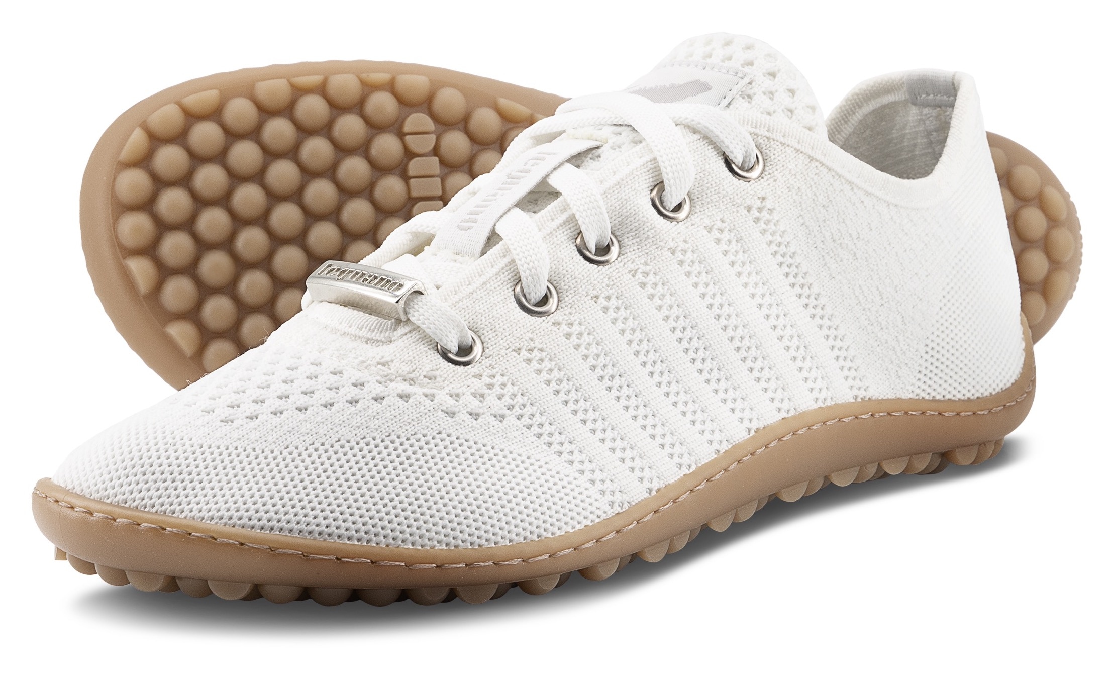 Leguano Barfussschuh »GO«  , Freizeitschuh, Halbschuh, Schnürer mit 360 Grad Halbkugelsohle