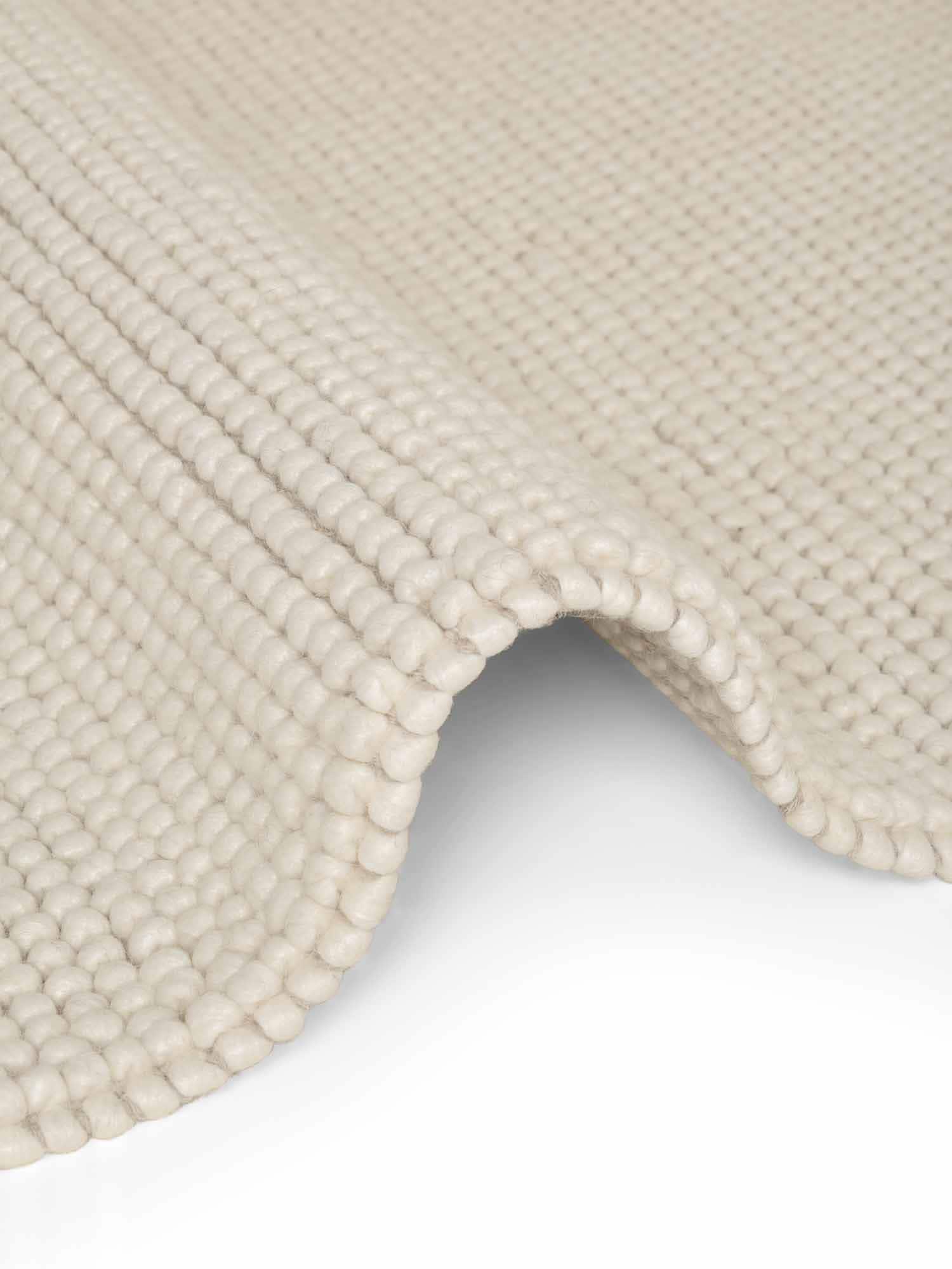 Ted Baker Wollteppich »Diana« rechteckig 16 mm Höhe Wolle, Natur, Handgemacht, Wohnzimmer, Esszimmer, Schlafzimmer, Skandi