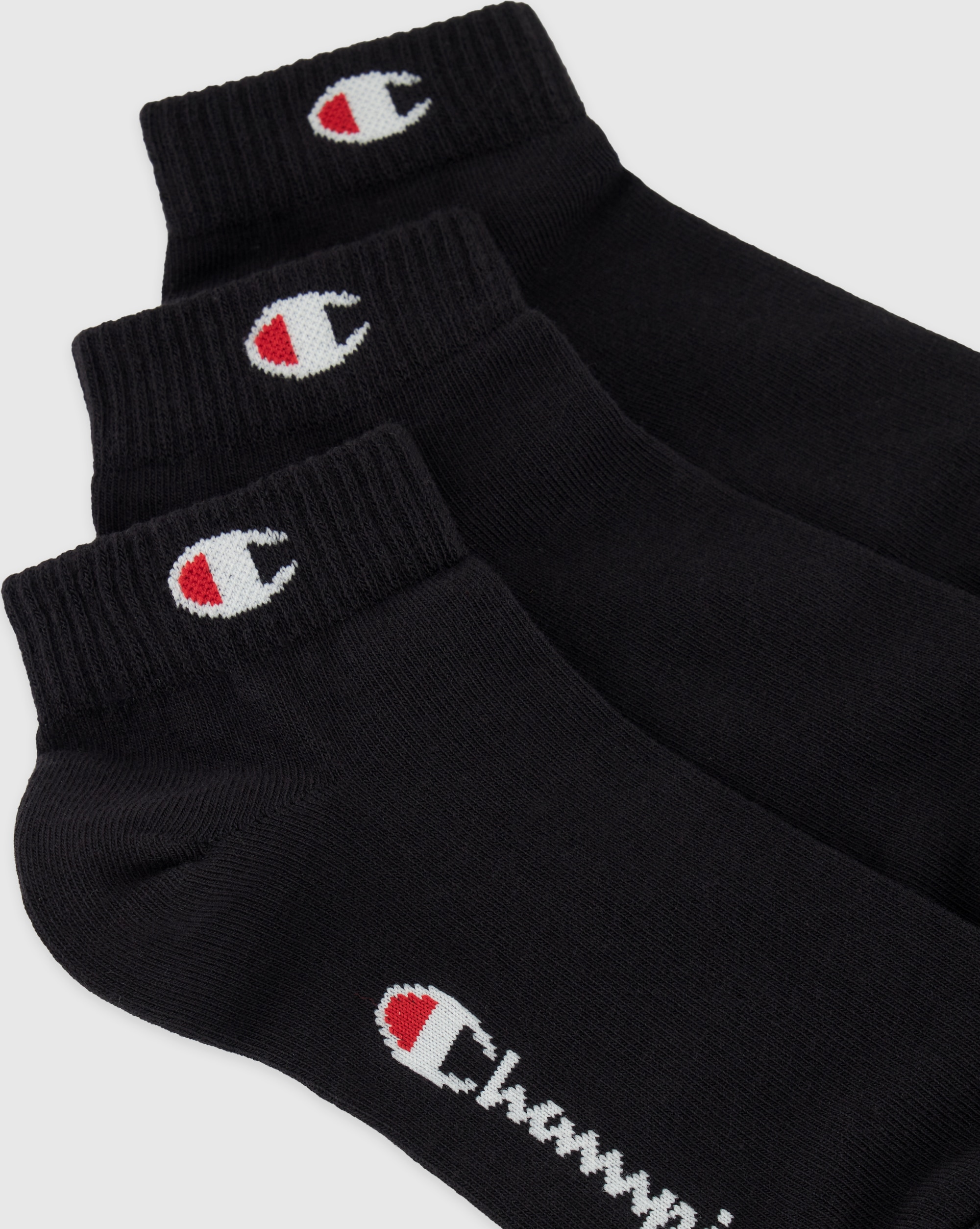 Champion Chaussettes courtes »6pk Quarter Socks« Paquet, 6 cuis tlg. für Fitnessaktivitäten, sportlicher Stil, elastisches Material