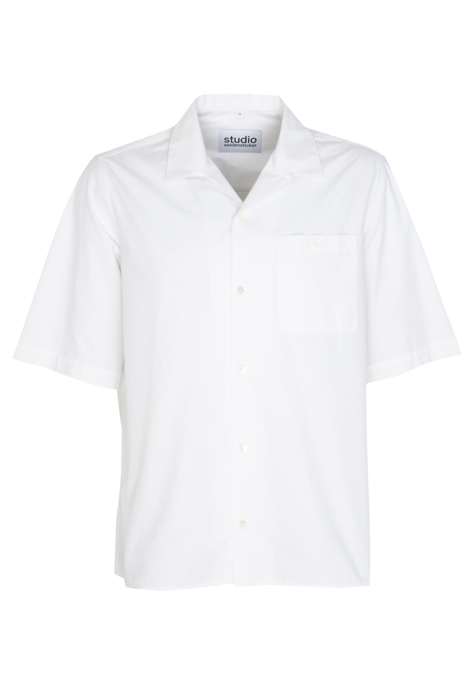 studio seidensticker Kurzarmhemd »Studio« Regular Kurzarm Reverskragen Uni