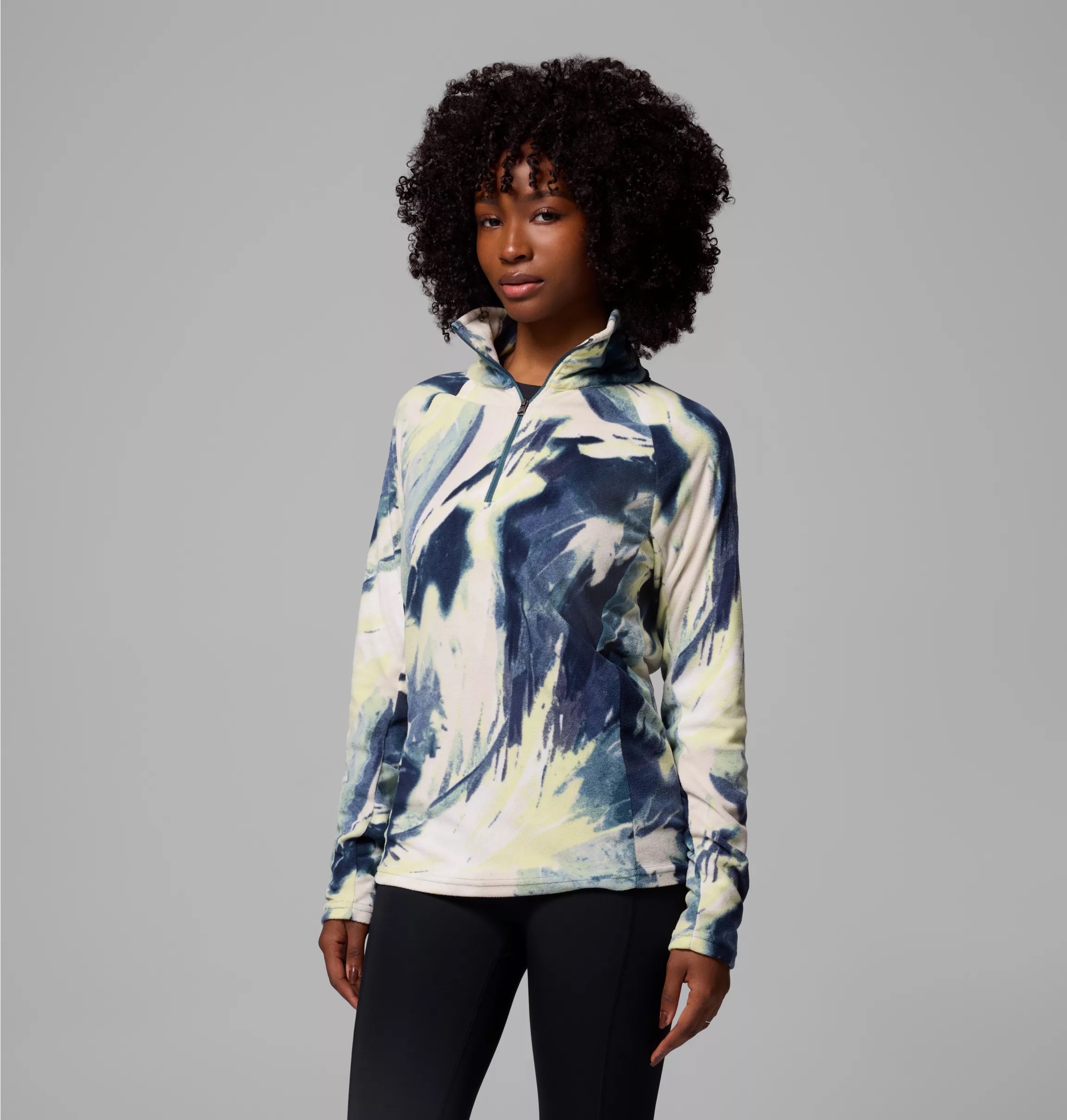 Columbia Pull en polaire »Glacial IV Print 1/2 Zip«, 1 cuis
