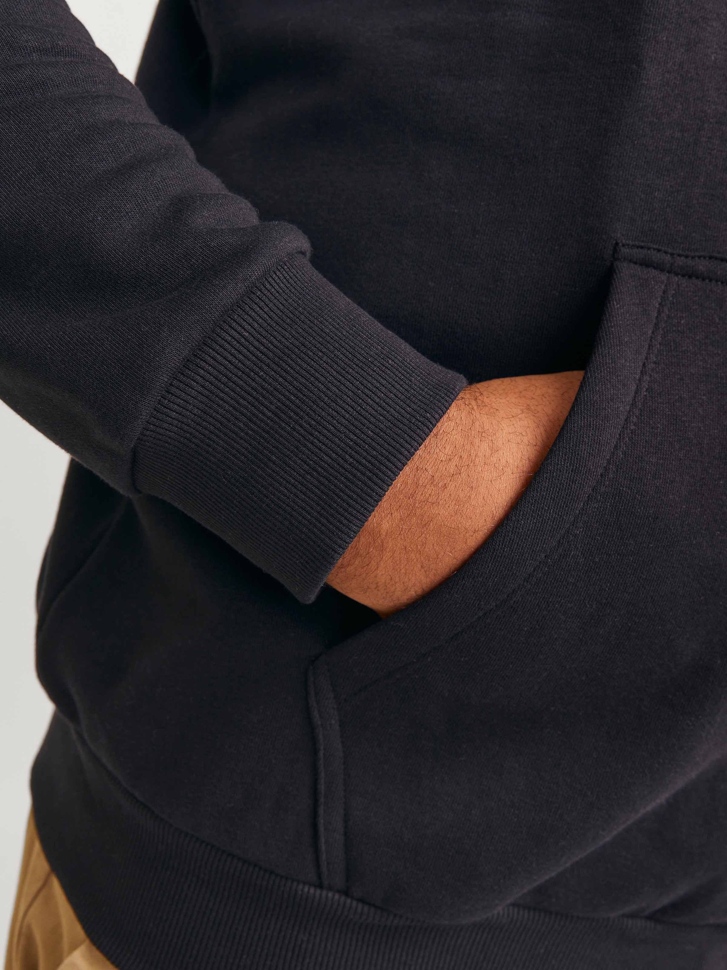 Jack & Jones PlusSize Hoodie »JJECALEB VARSITY SWEAT HOOD NOOS PLS«
