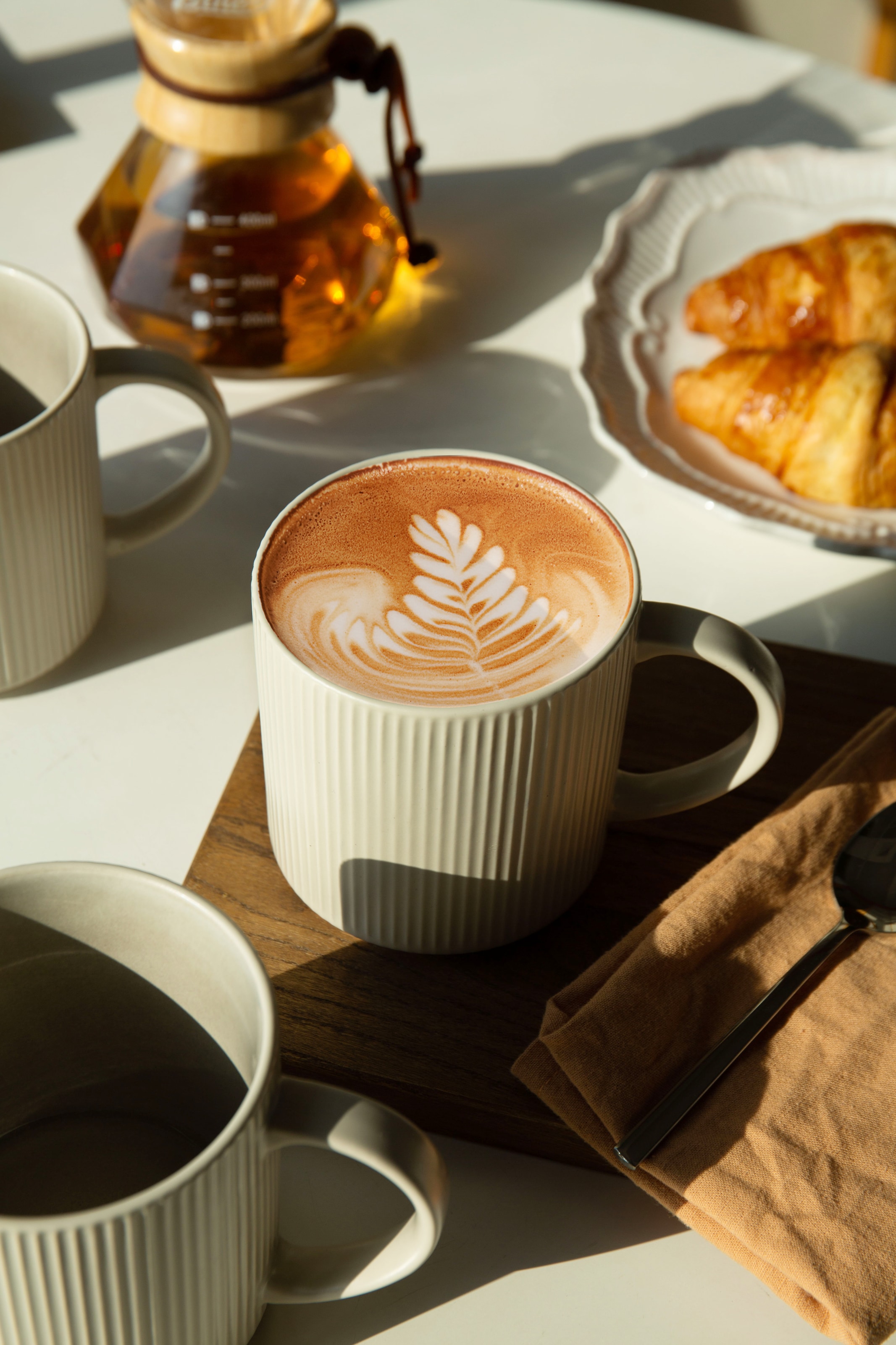 GOODproduct Becher »Kaffeebecher Ylvii, 6er Set« spülmaschinenfest und mikrowellengeeignet, 460 ml