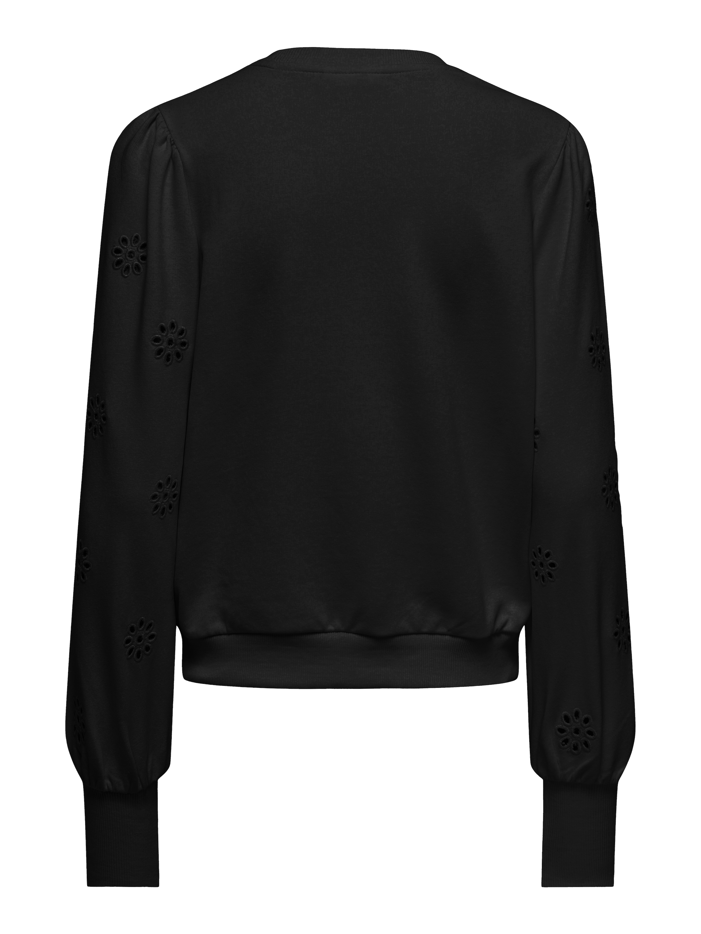 ONLY Sweatshirt »ONLFEMME L/S PUFF EMBROIDERY UB SWT«, mit Puffärmeln mit wunderschöner Lochstickerei

