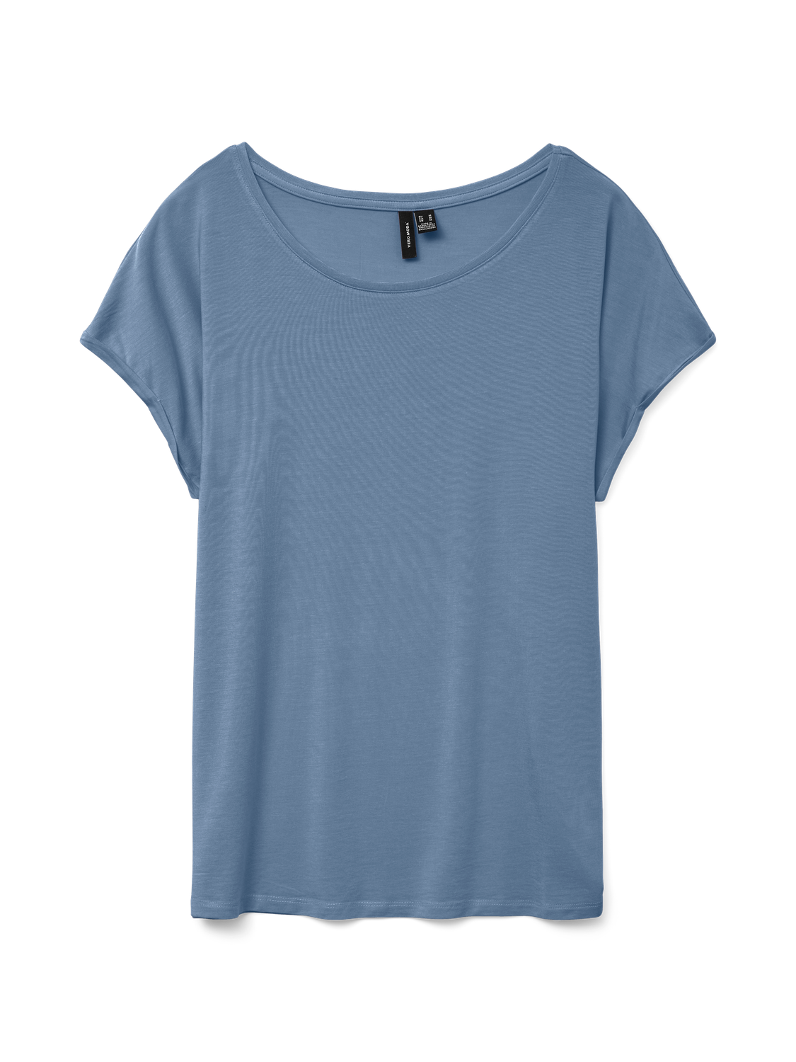 Vero Moda Kurzarmshirt »VMAVA PLAIN SS TOP JRS NOOS« Materialmix, regular fit