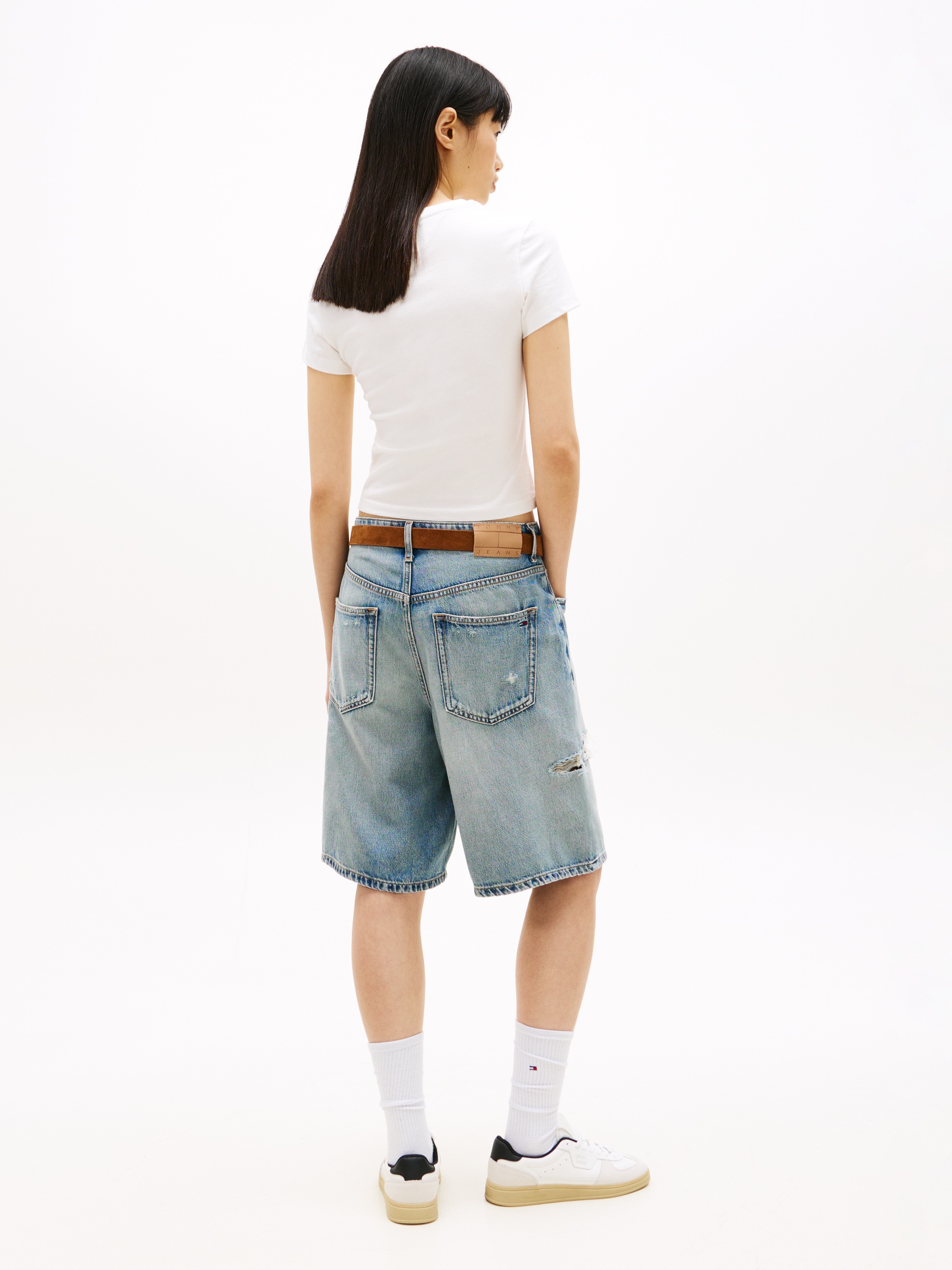 Tommy Jeans T-shirt à manches courtes »TJW 2PACK SLIM ESS LOGO 1 TEE« Packung, 2er-Pack, 2 pièces