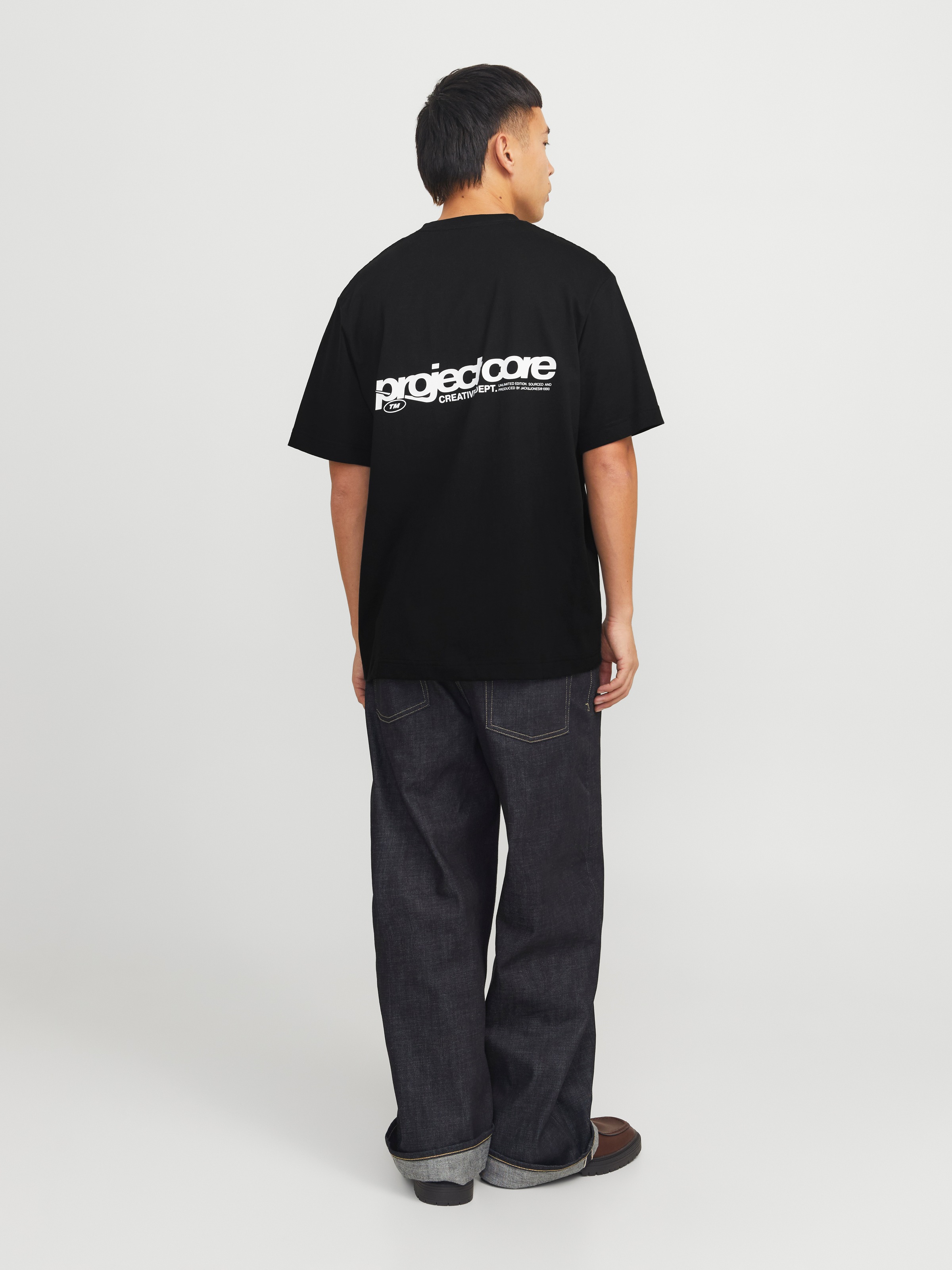 Jack & Jones T-Shirt »JCOUNION BACK PRINT TEE SS CREW NOOS«