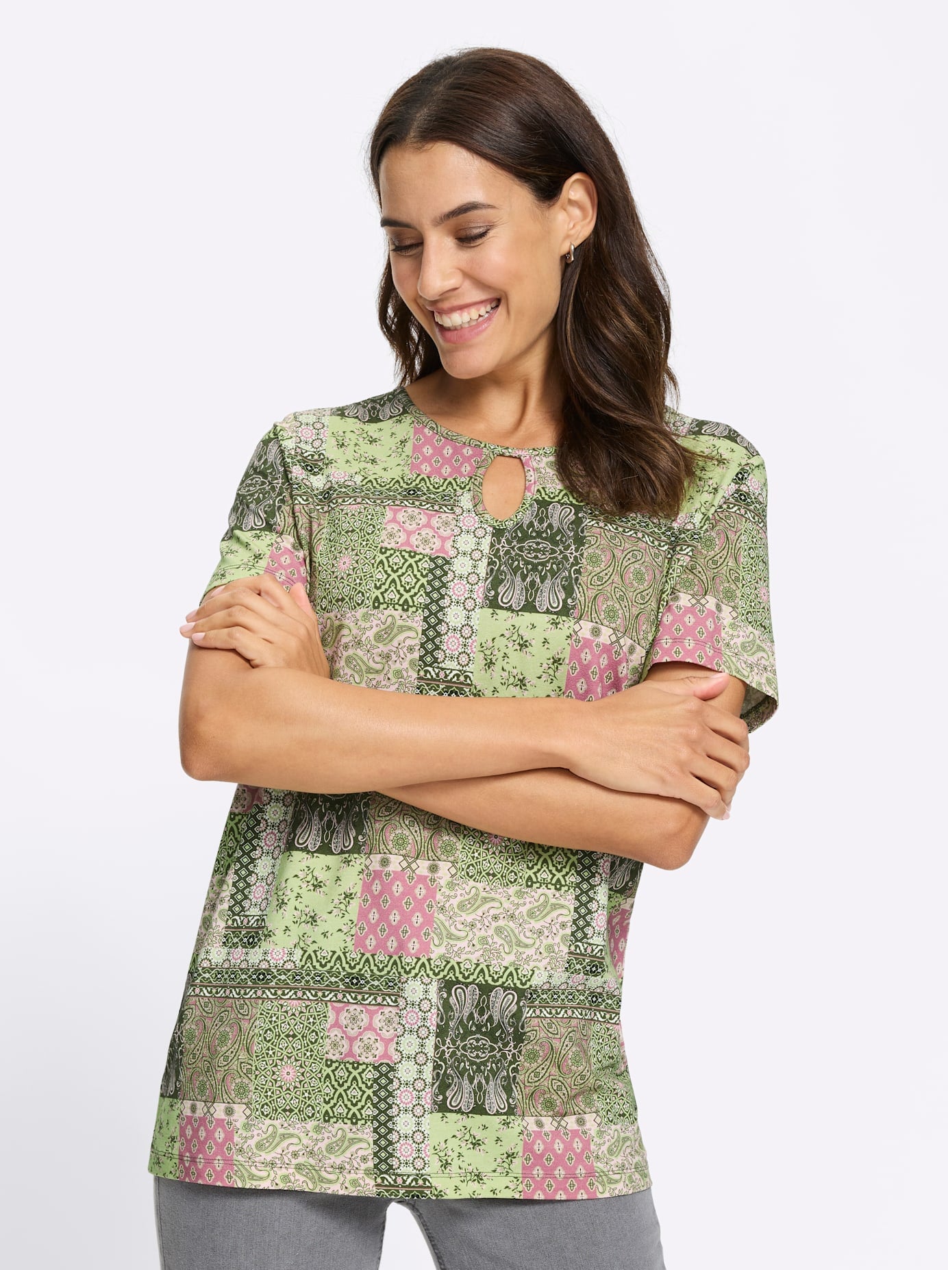 Inspirationen T-shirt tunique »Tunikashirt« 1 pièces