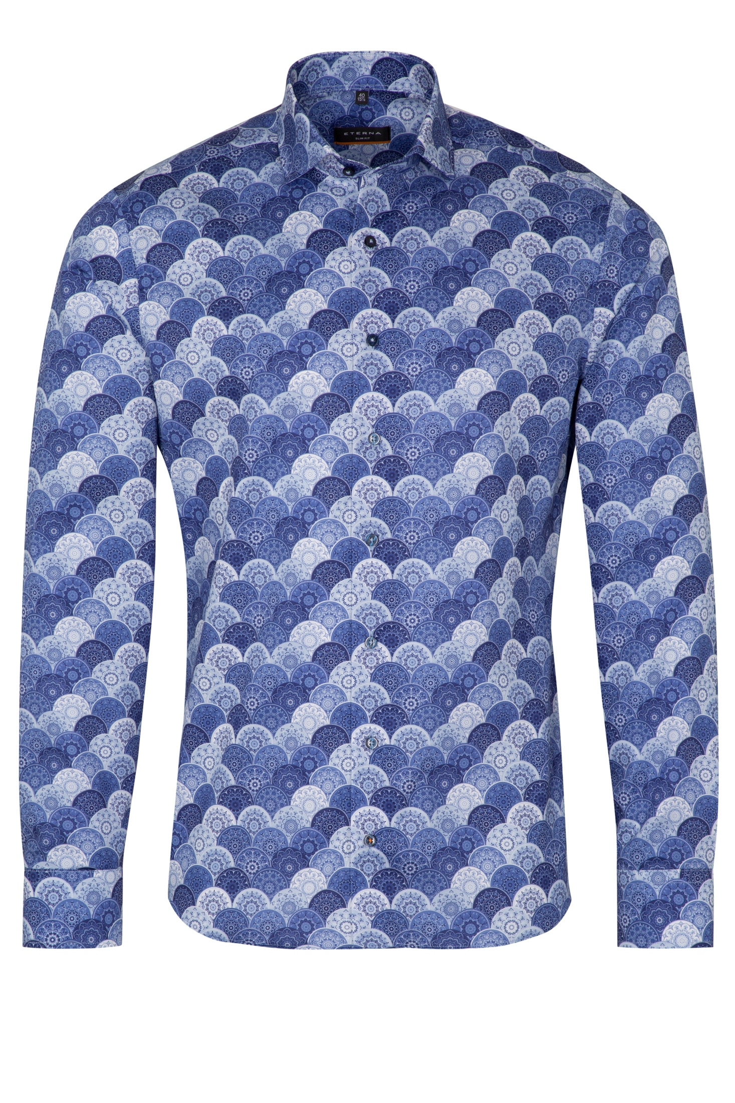 Eterna Langarmhemd »SLIM FIT« NON IRON (bügelfrei)