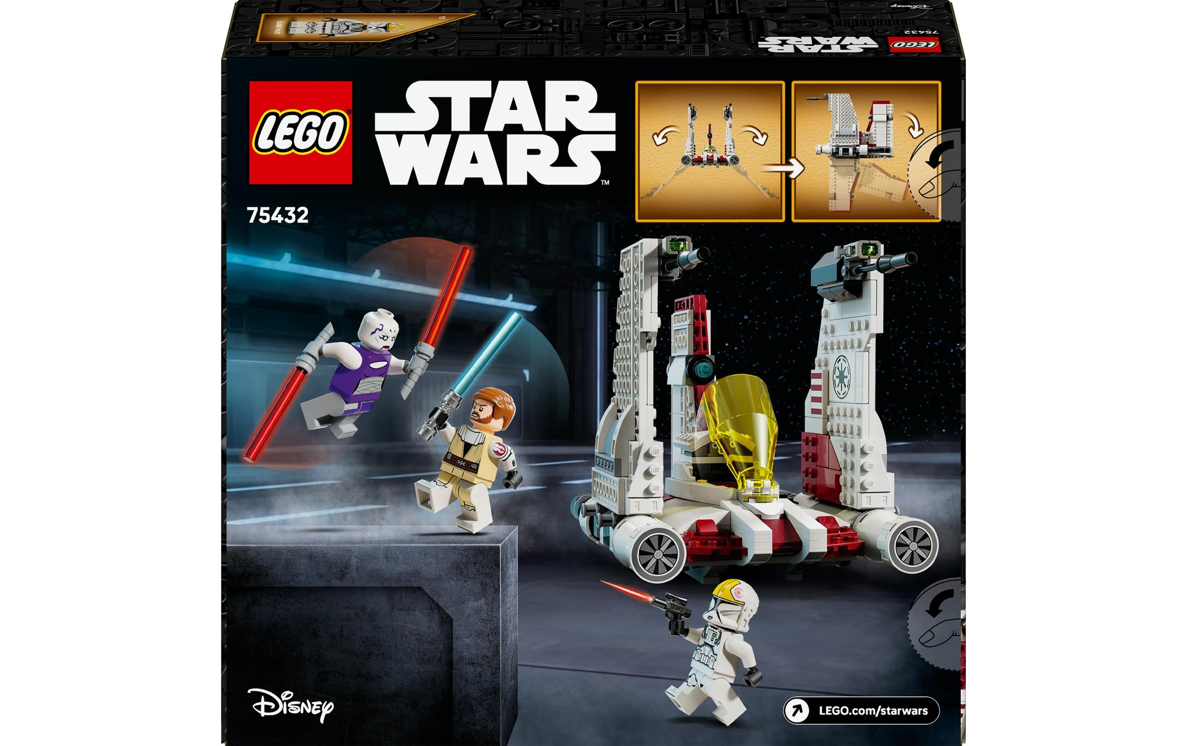 LEGO® Spielbausteine »LEGO® Star Wars V-19 Torrent-Sternjäger 75432«