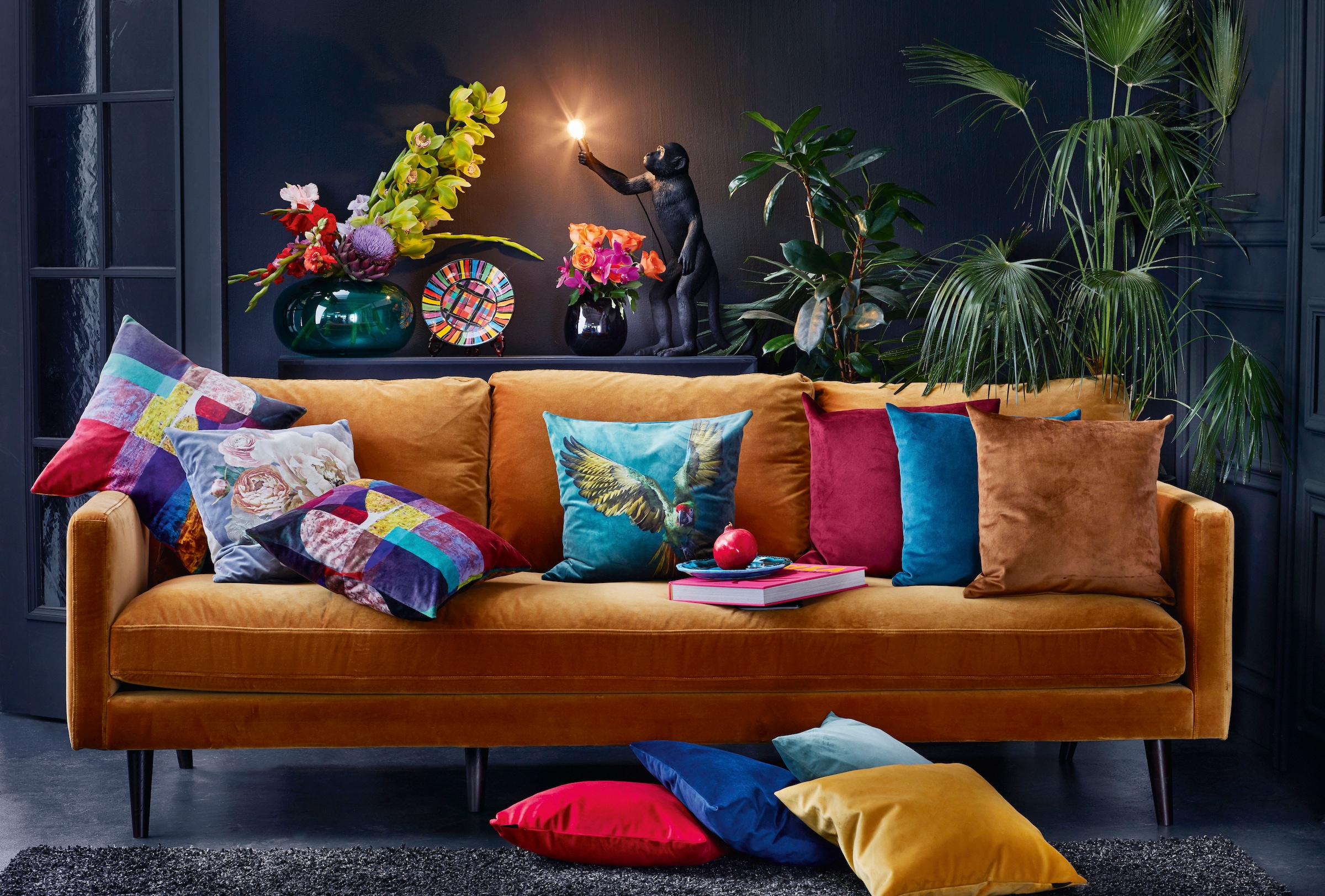 APELT Dekokissen »Fiora« Kissenhülle ohne Füllung, 1 Stück